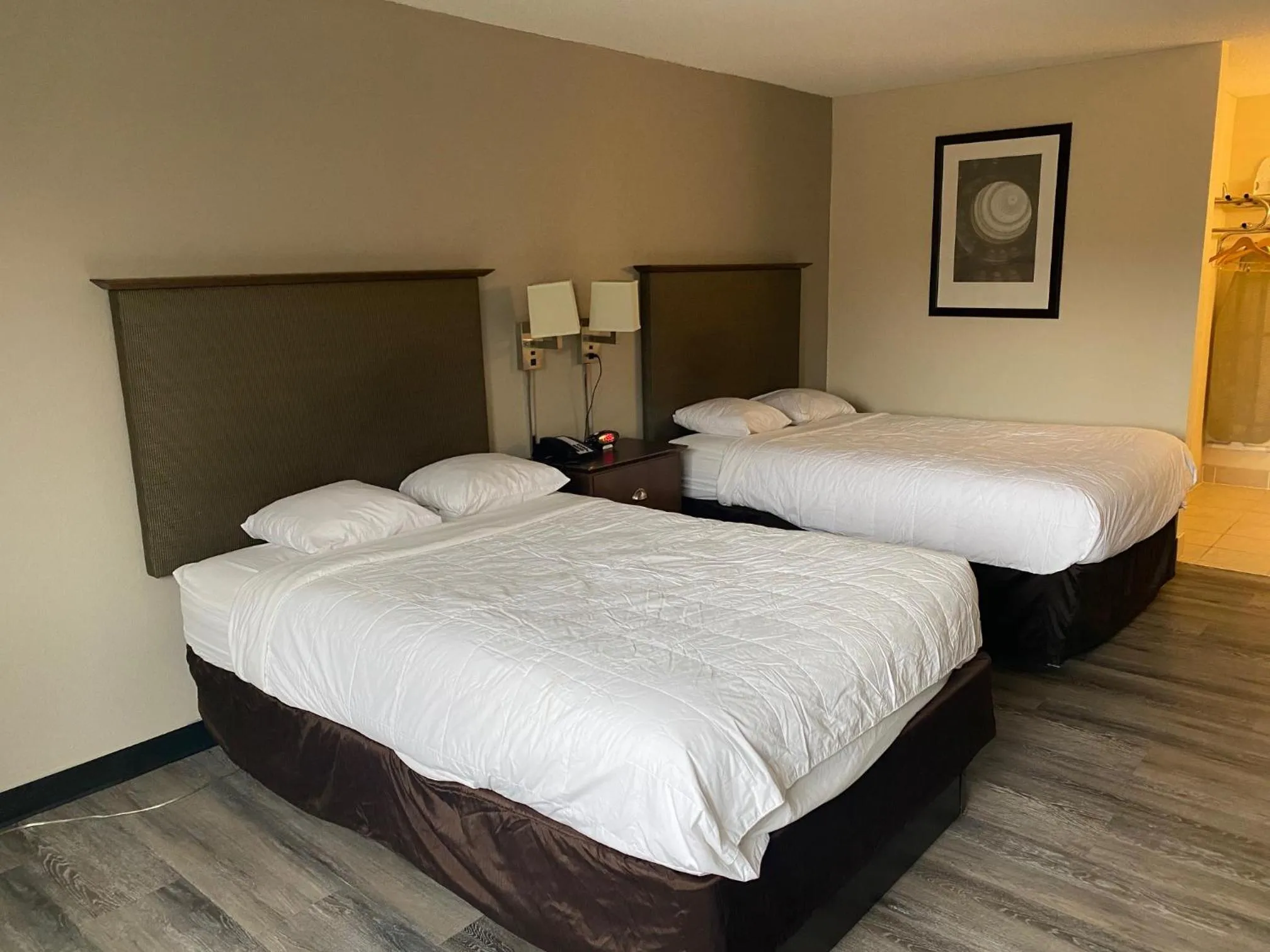 Bedroom, Bed in Motel 6 Rochester, NY - Airport