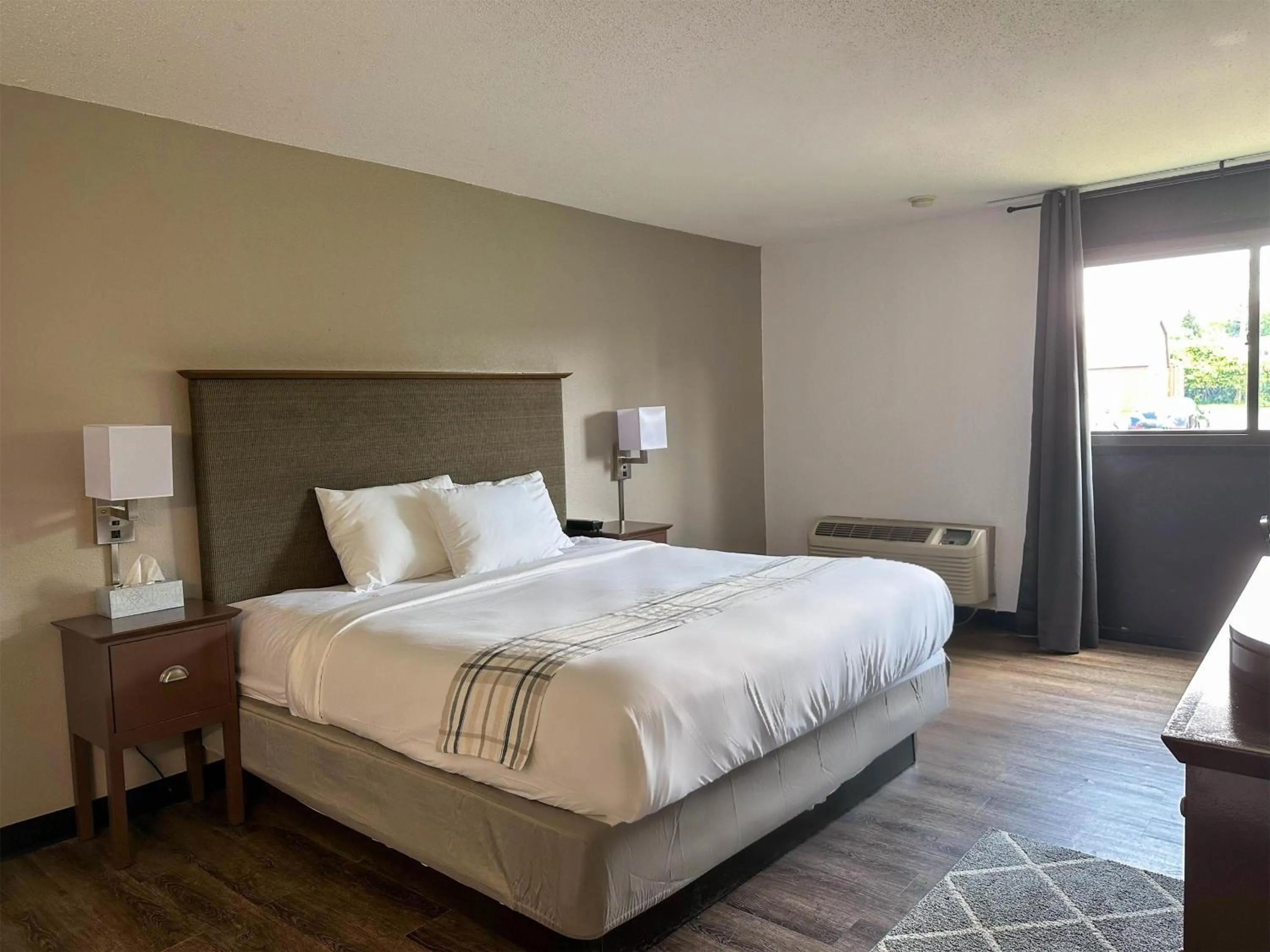 Bedroom, Bed in Motel 6 Rochester, NY - Airport