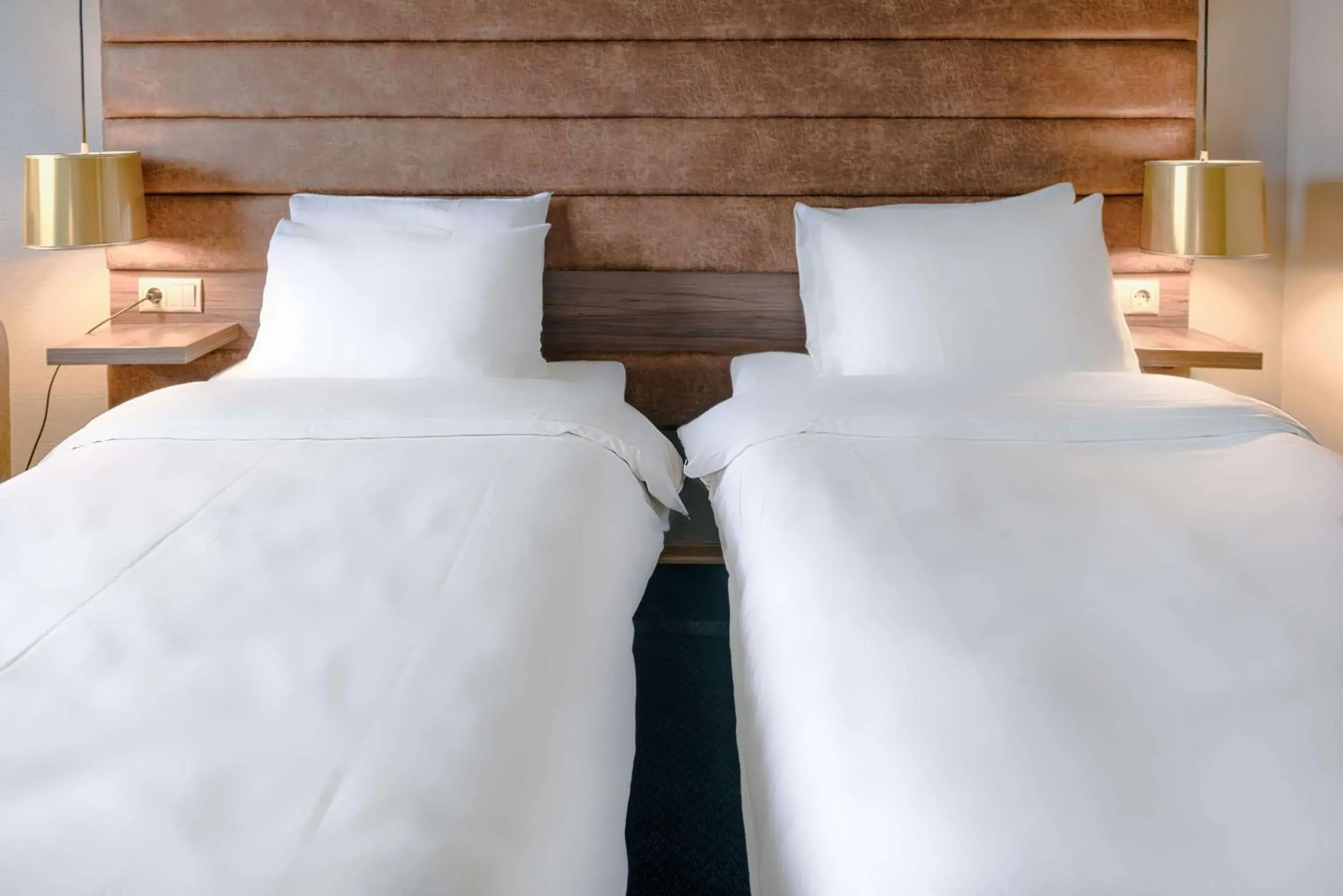 Bed in Radisson Blu Polar Hotel, Spitsbergen Bed in Radisson Blu Polar Hotel, Spitsbergen