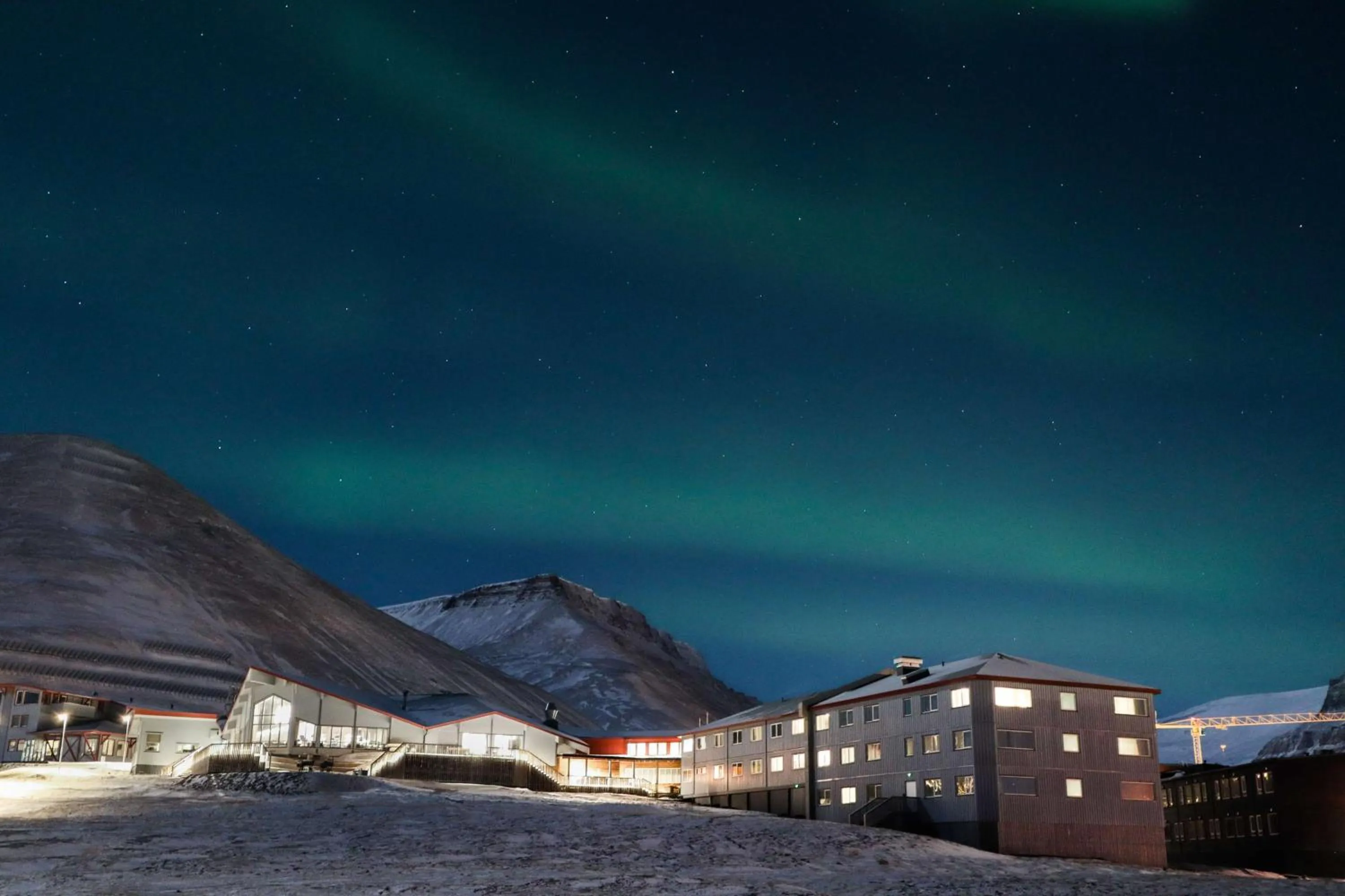Property building in Radisson Blu Polar Hotel, Spitsbergen