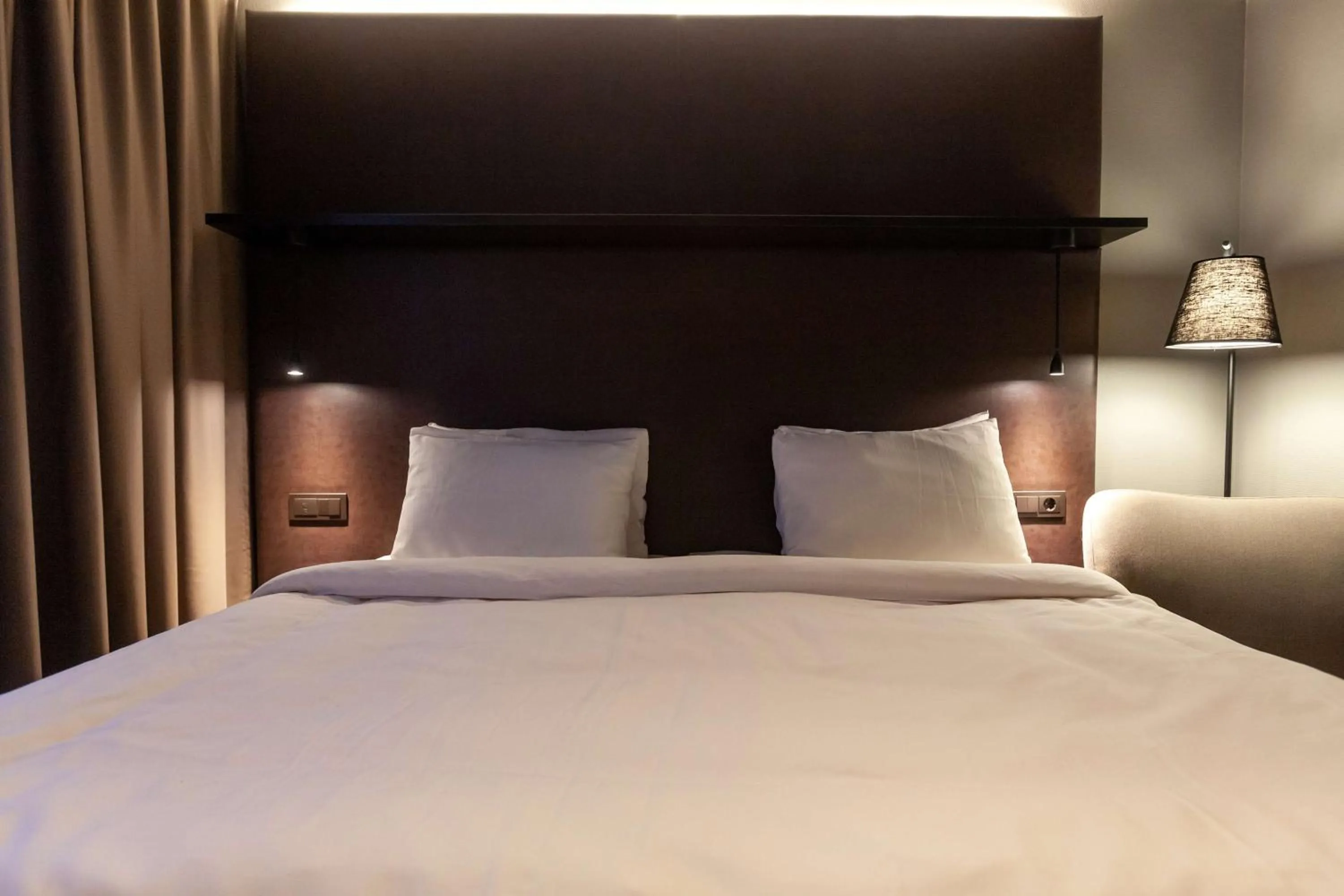 Bed in Radisson Blu Polar Hotel, Spitsbergen