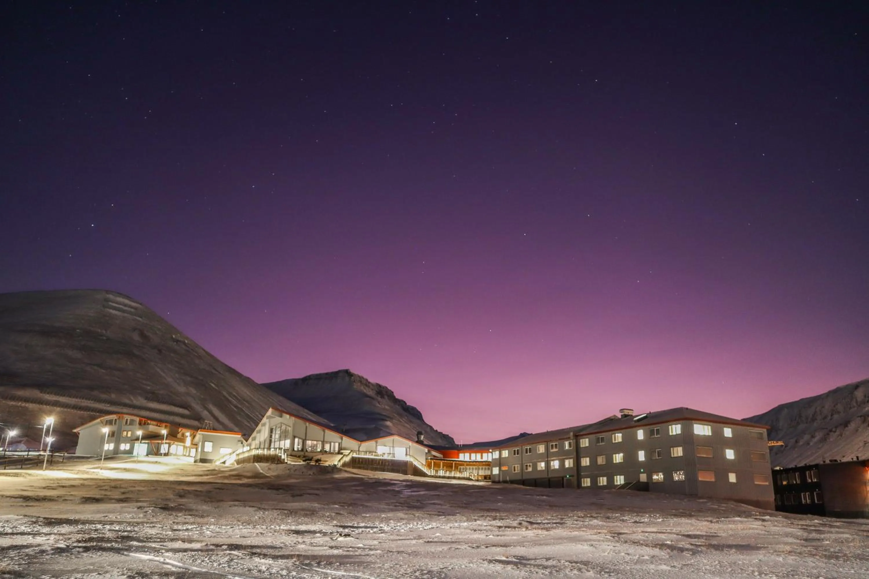 Property building in Radisson Blu Polar Hotel, Spitsbergen