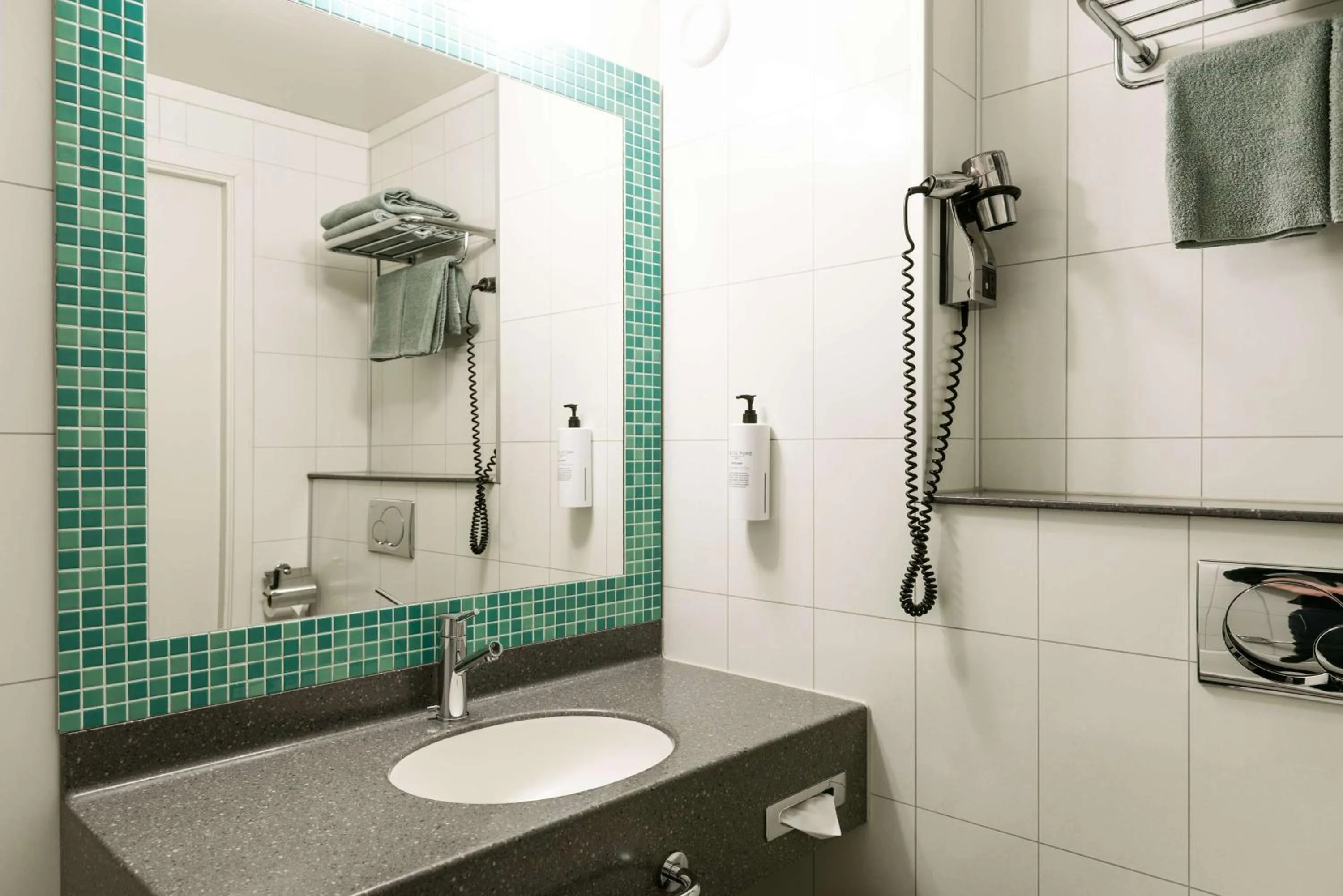 Bathroom in Radisson Blu Polar Hotel, Spitsbergen