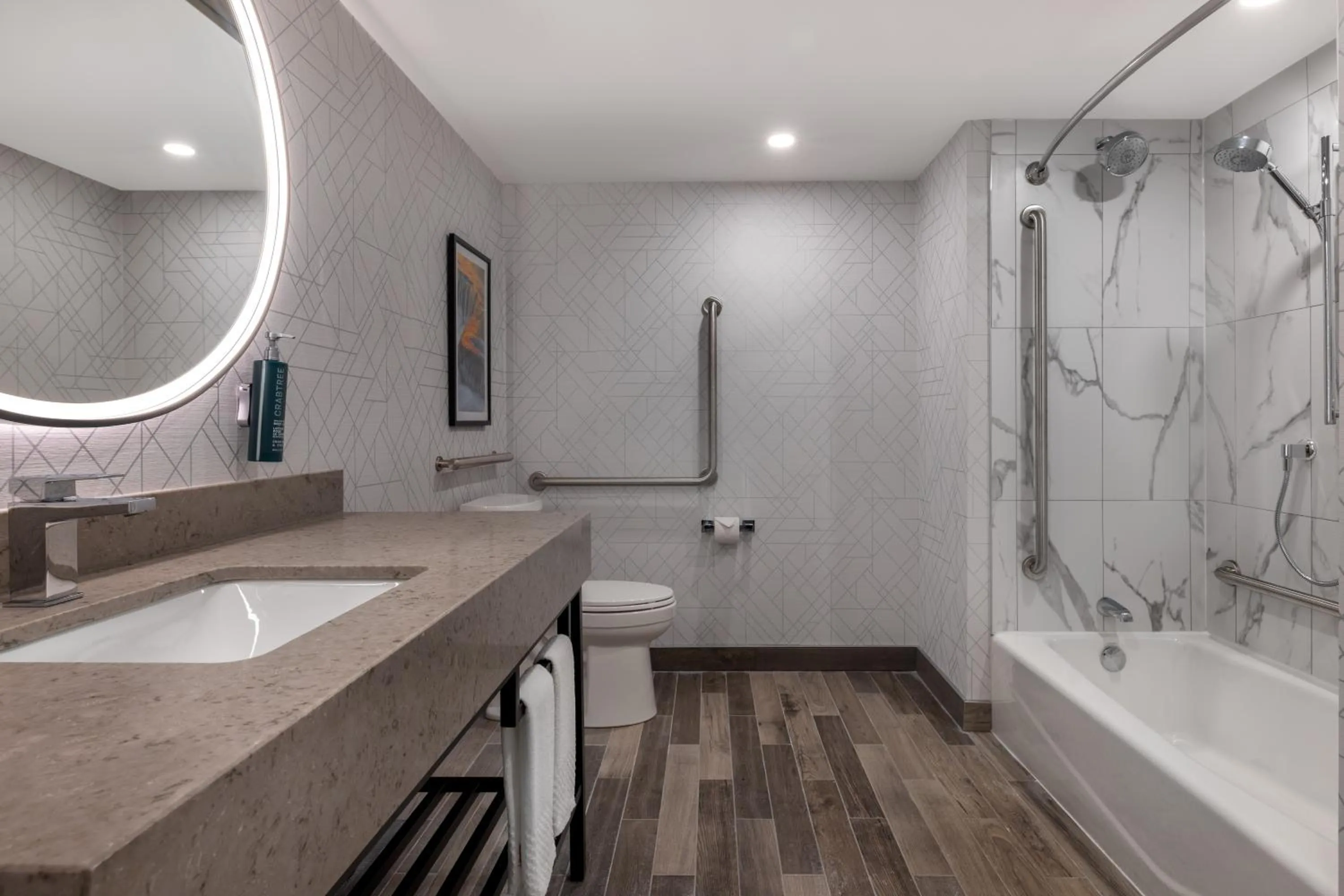 Bathroom in DoubleTree by Hilton Kingston - Newly Renovated