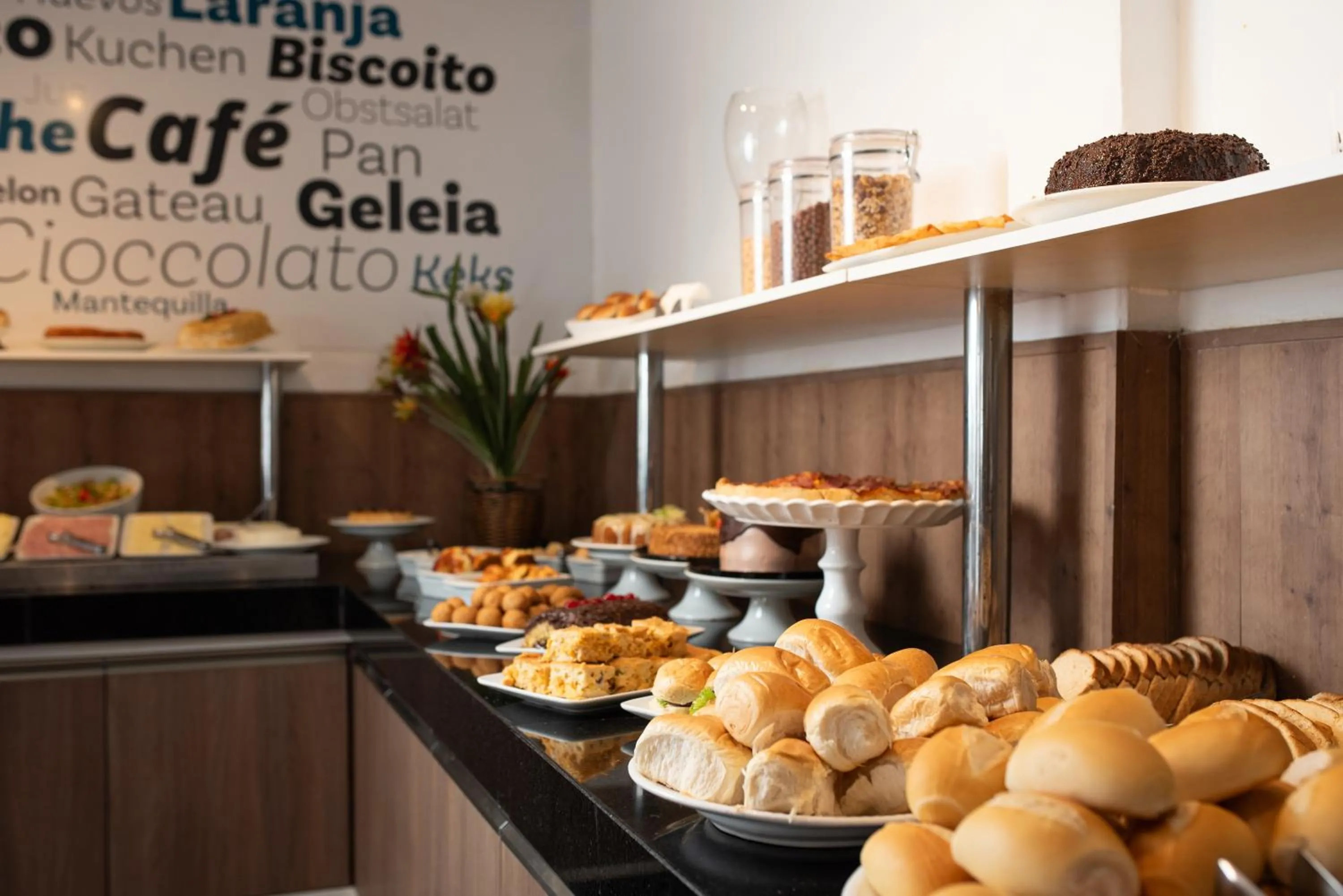 Buffet breakfast in Panorama Hotel