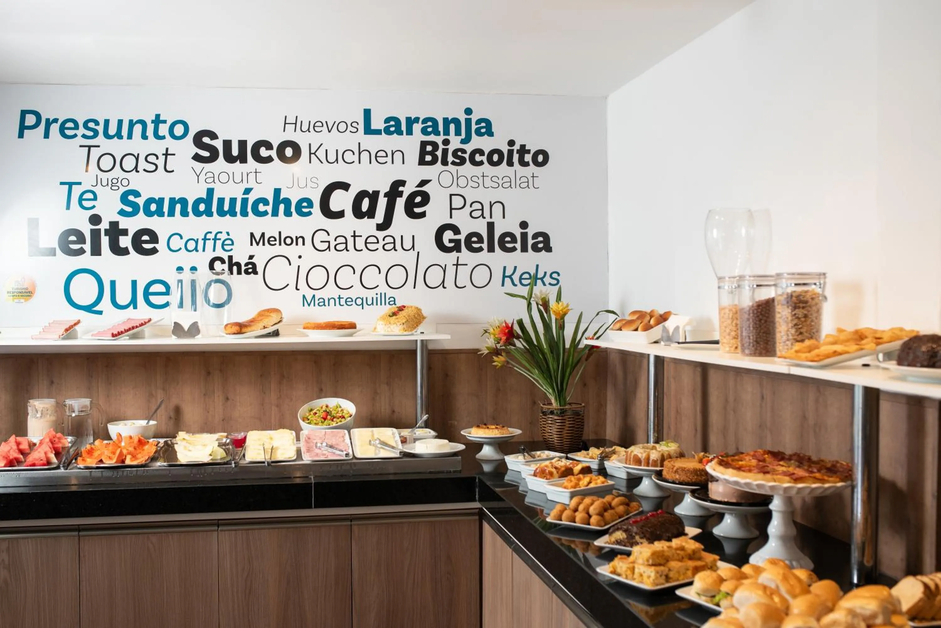 Buffet breakfast in Panorama Hotel