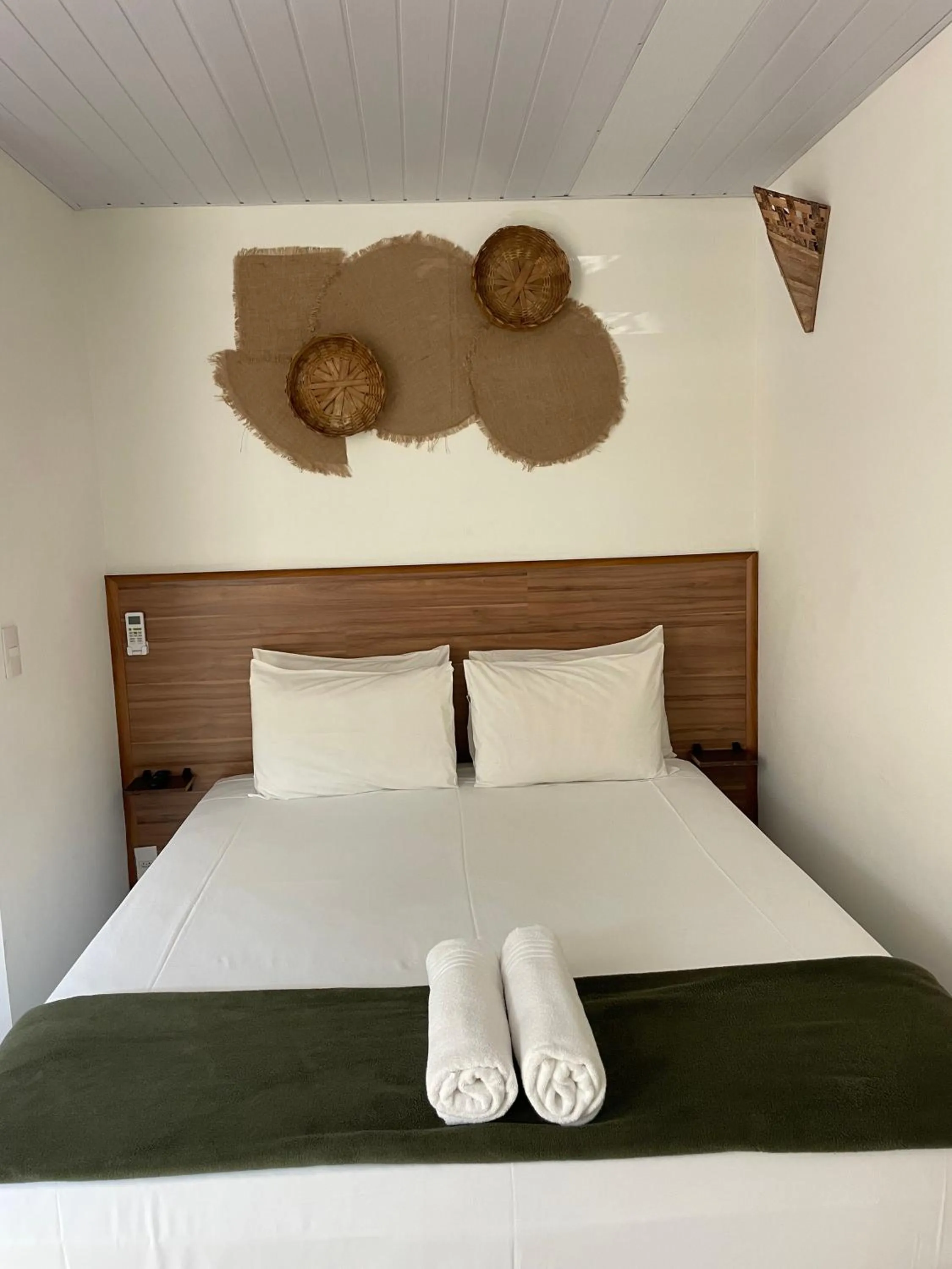 Bed in Pousada Ilha da Magia