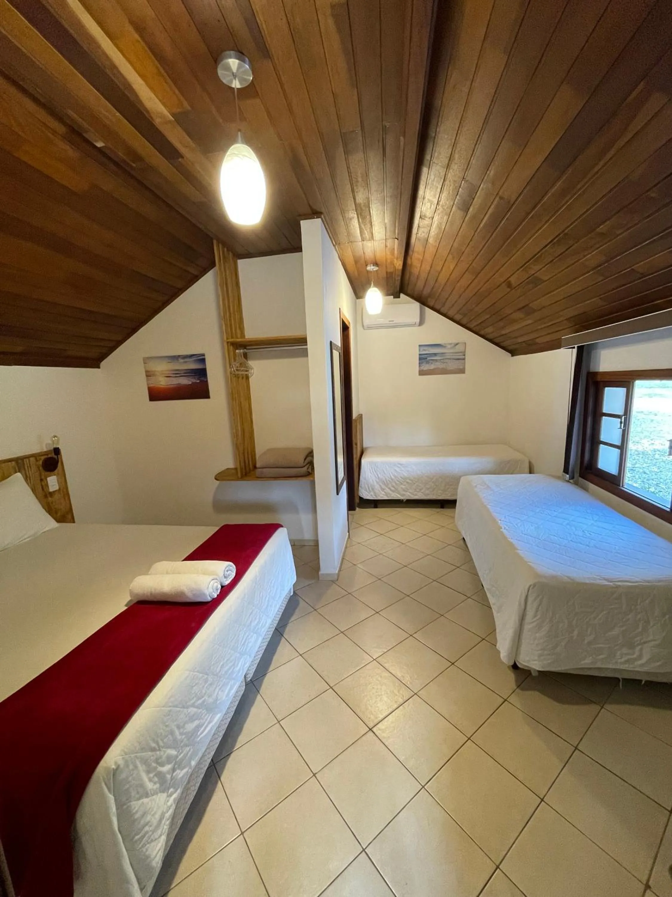 Bed in Pousada Ilha da Magia