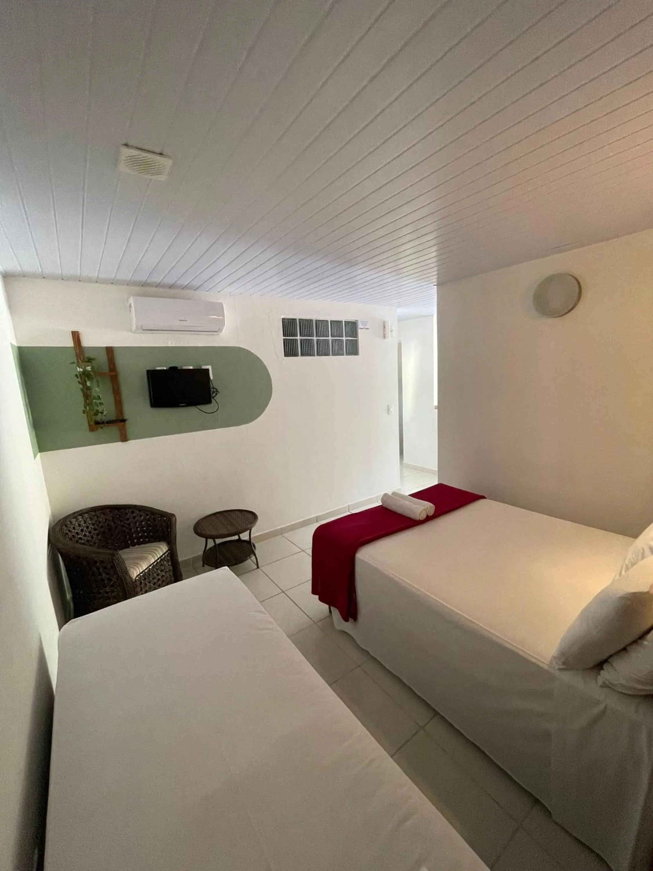 Bed in Pousada Ilha da Magia