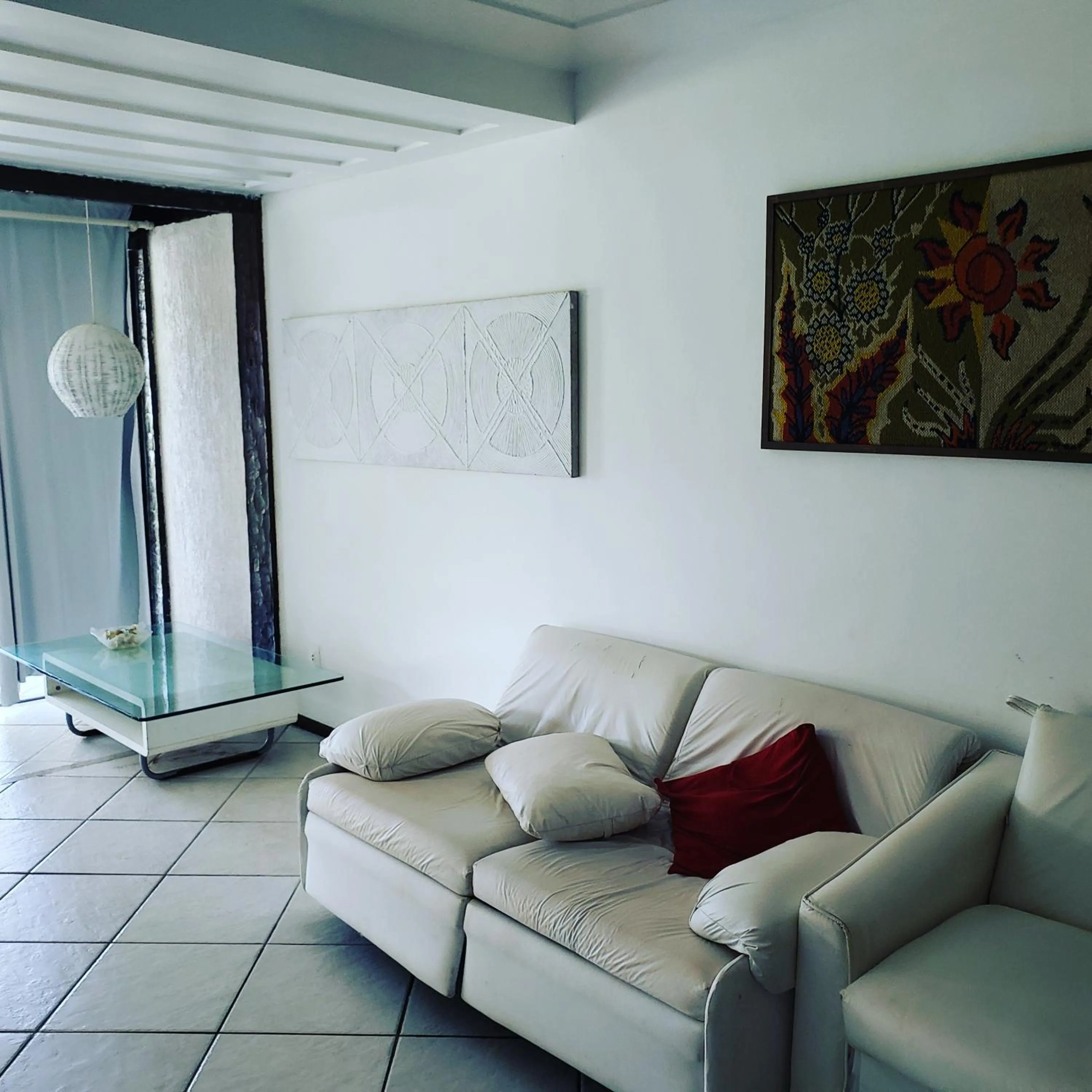 Living room in Apart Hotel em Búzios