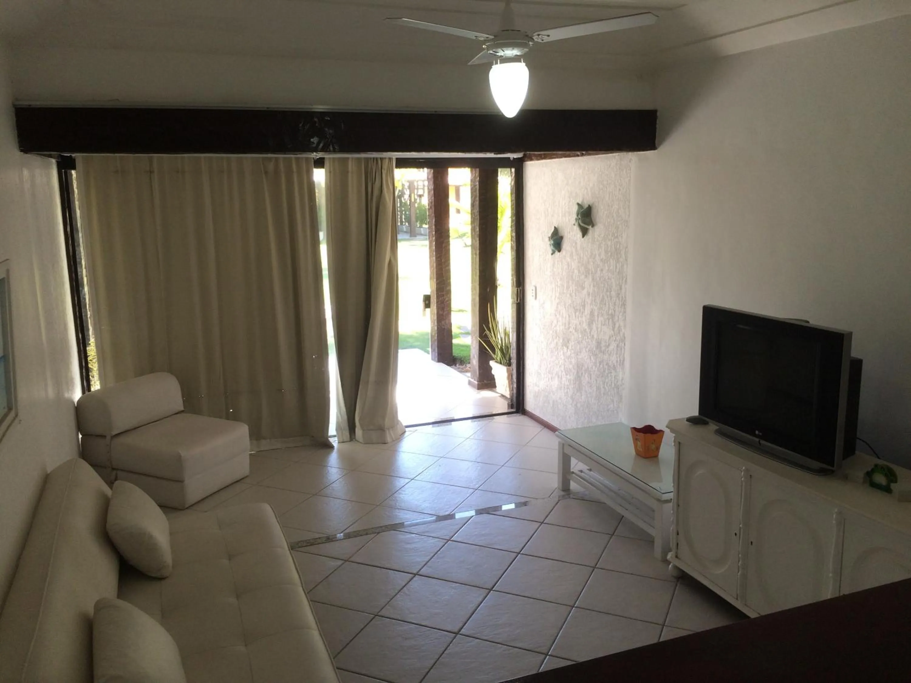 Living room in Apart Hotel em Búzios