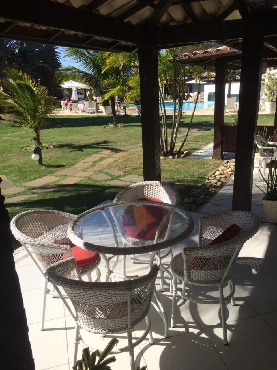 Decorative detail in Apart Hotel em Búzios