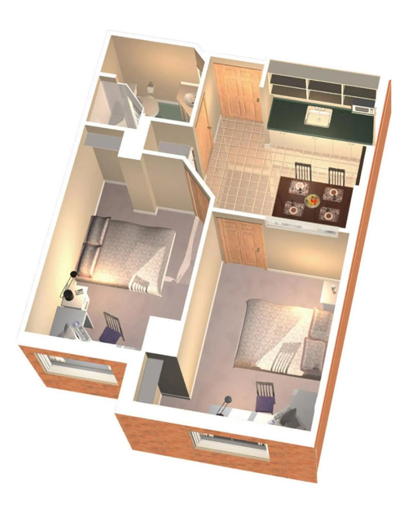 Floor plan in Residence & Conference Centre - Ottawa West