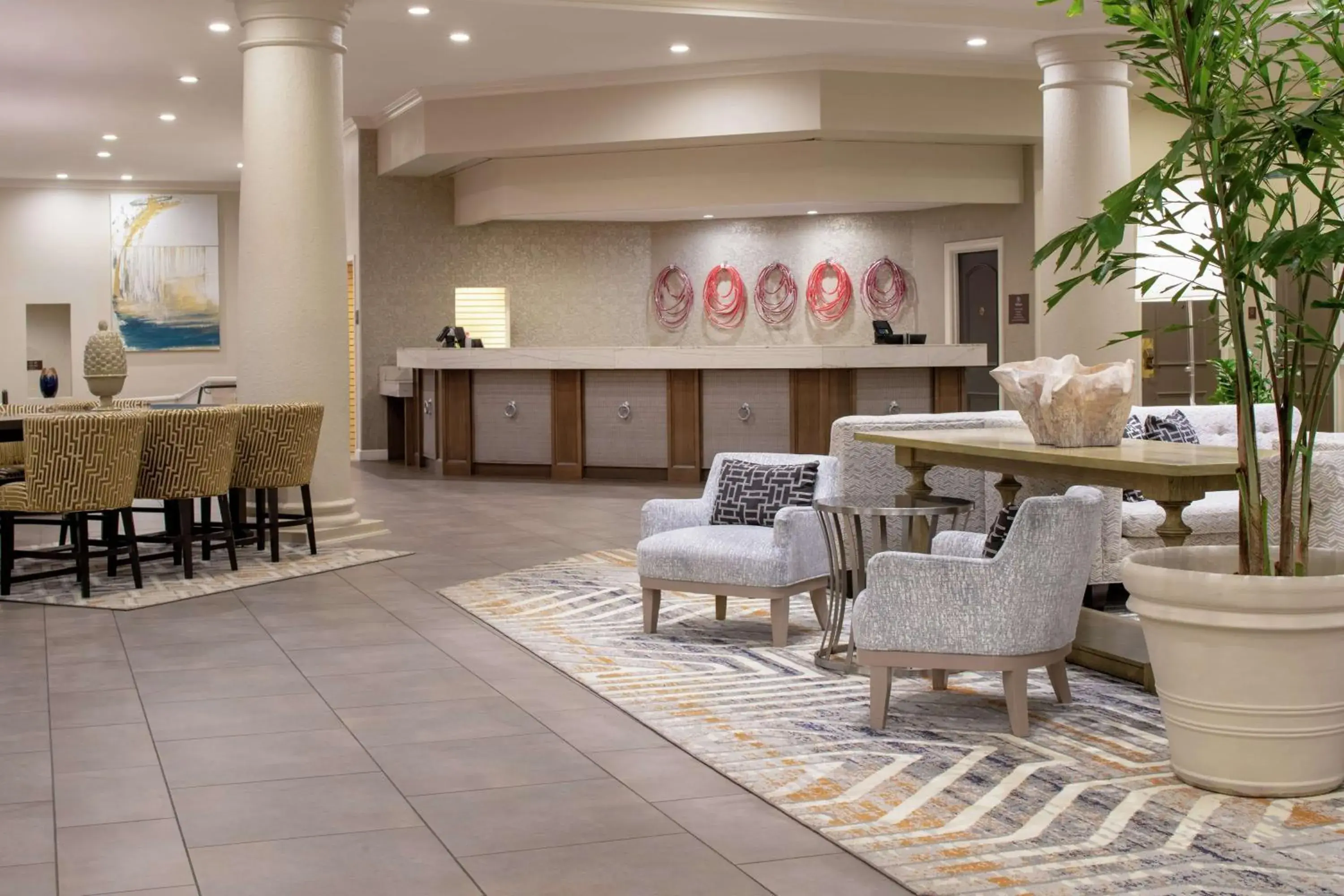 Lobby or reception in Hilton San Diego/Del Mar Lobby or reception in Hilton San Diego/Del Mar