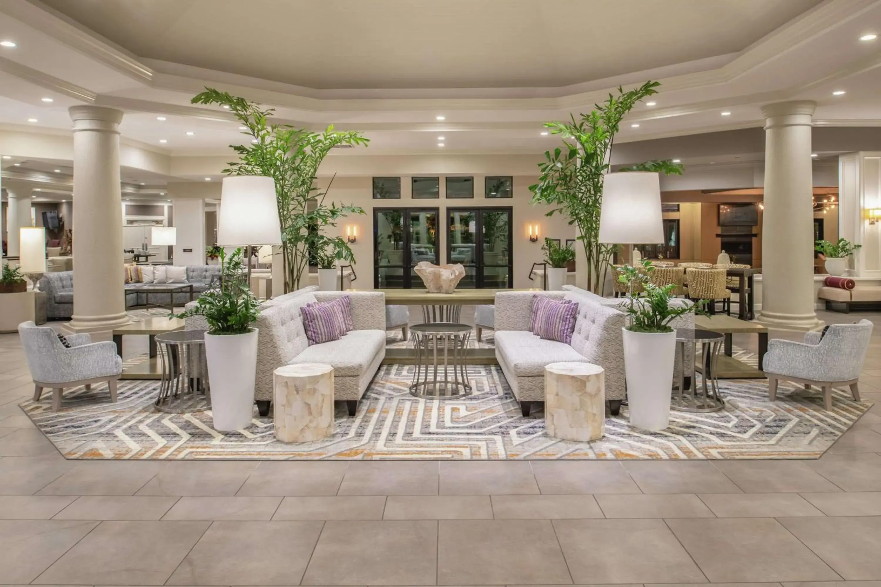 Lobby or reception in Hilton San Diego/Del Mar Lobby or reception in Hilton San Diego/Del Mar
