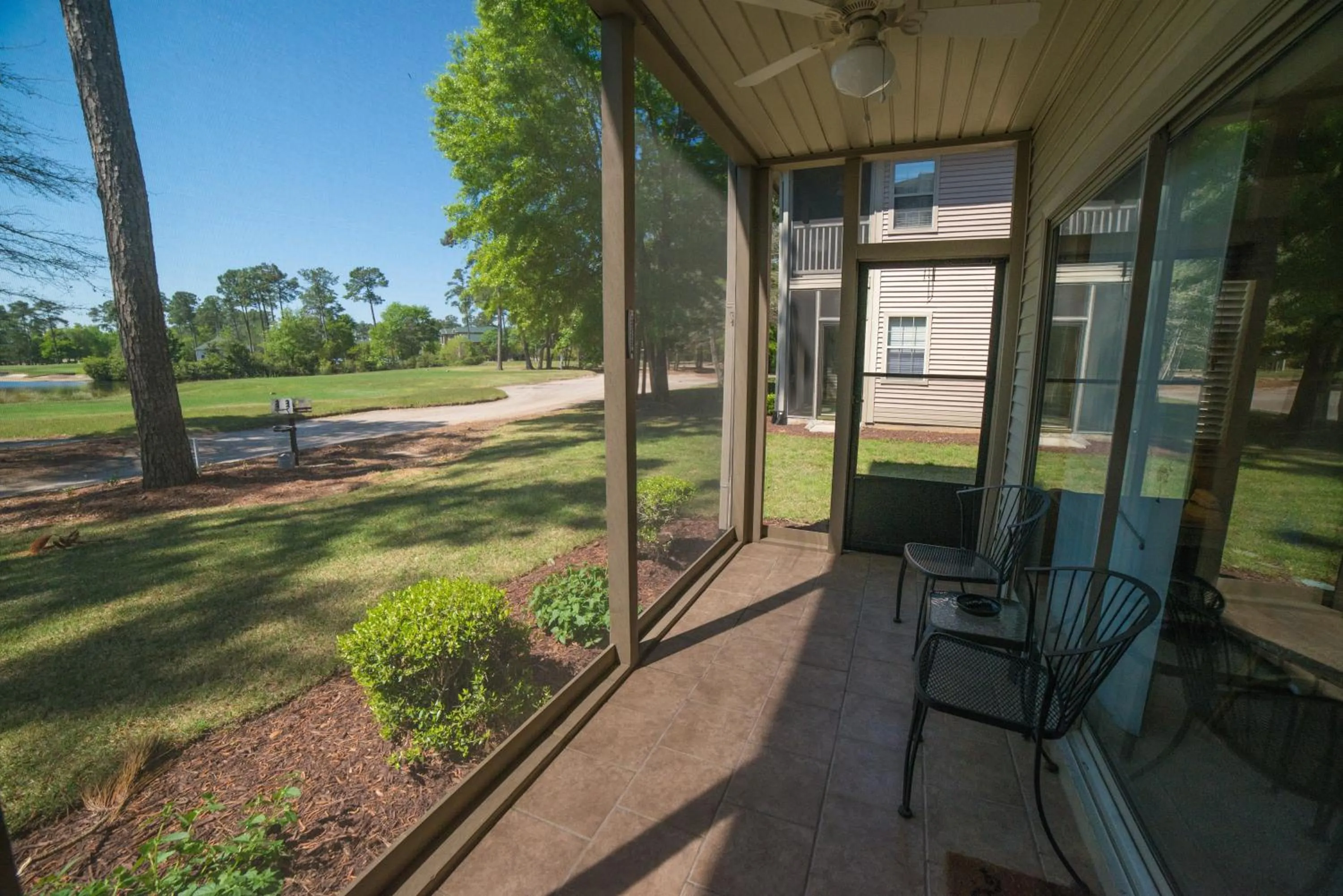 Patio in True Blue Golf Resort