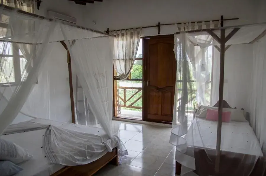 Triple Room with Sea View - single occupancy in Shamba Lodge Triple Room with Sea View - single occupancy in Shamba Lodge