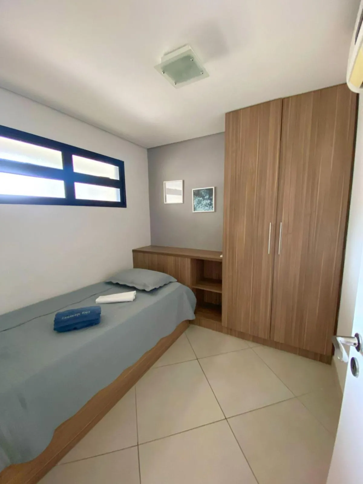 Bedroom, Bed in Landscape Apartamento Beira Mar 1203TB