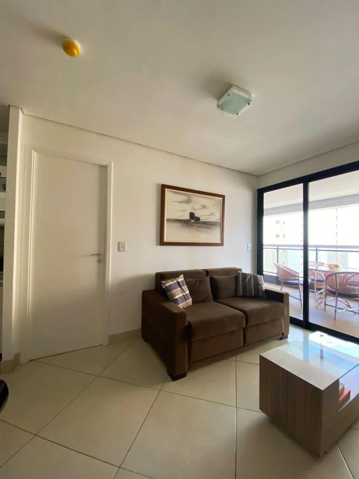 Seating area in Landscape Apartamento Beira Mar 1203TB