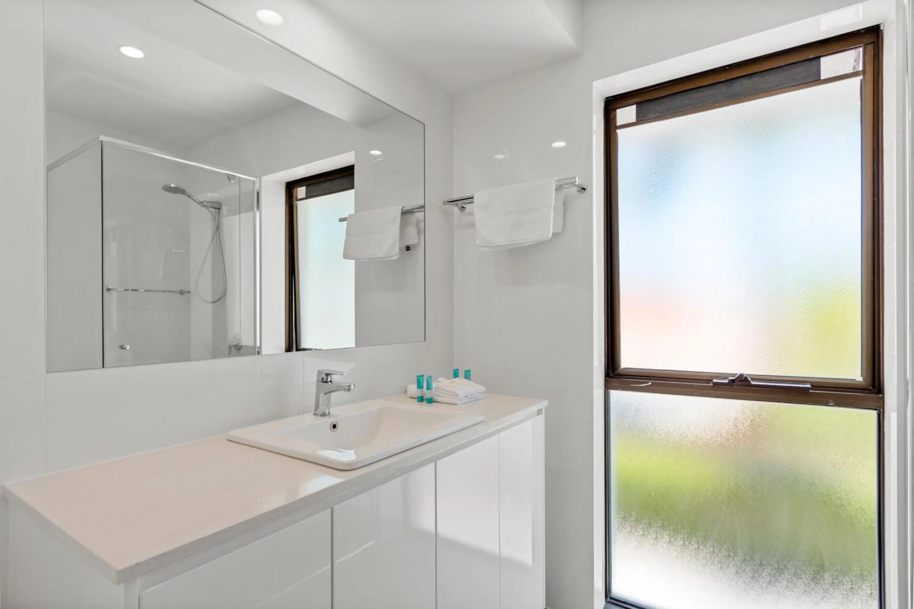 Bathroom in Noosa Boutique Apartments & Elkhorn Villas