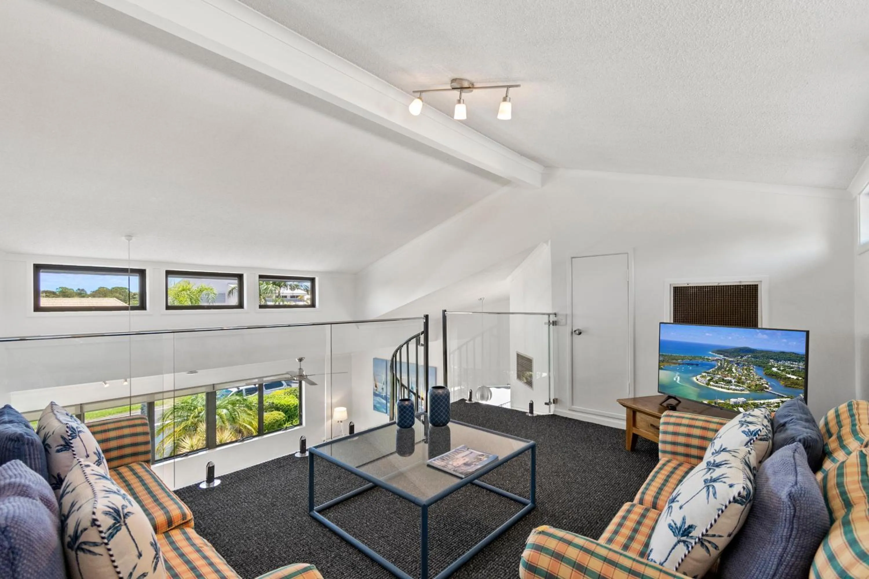 Seating area in Noosa Boutique Apartments & Elkhorn Villas