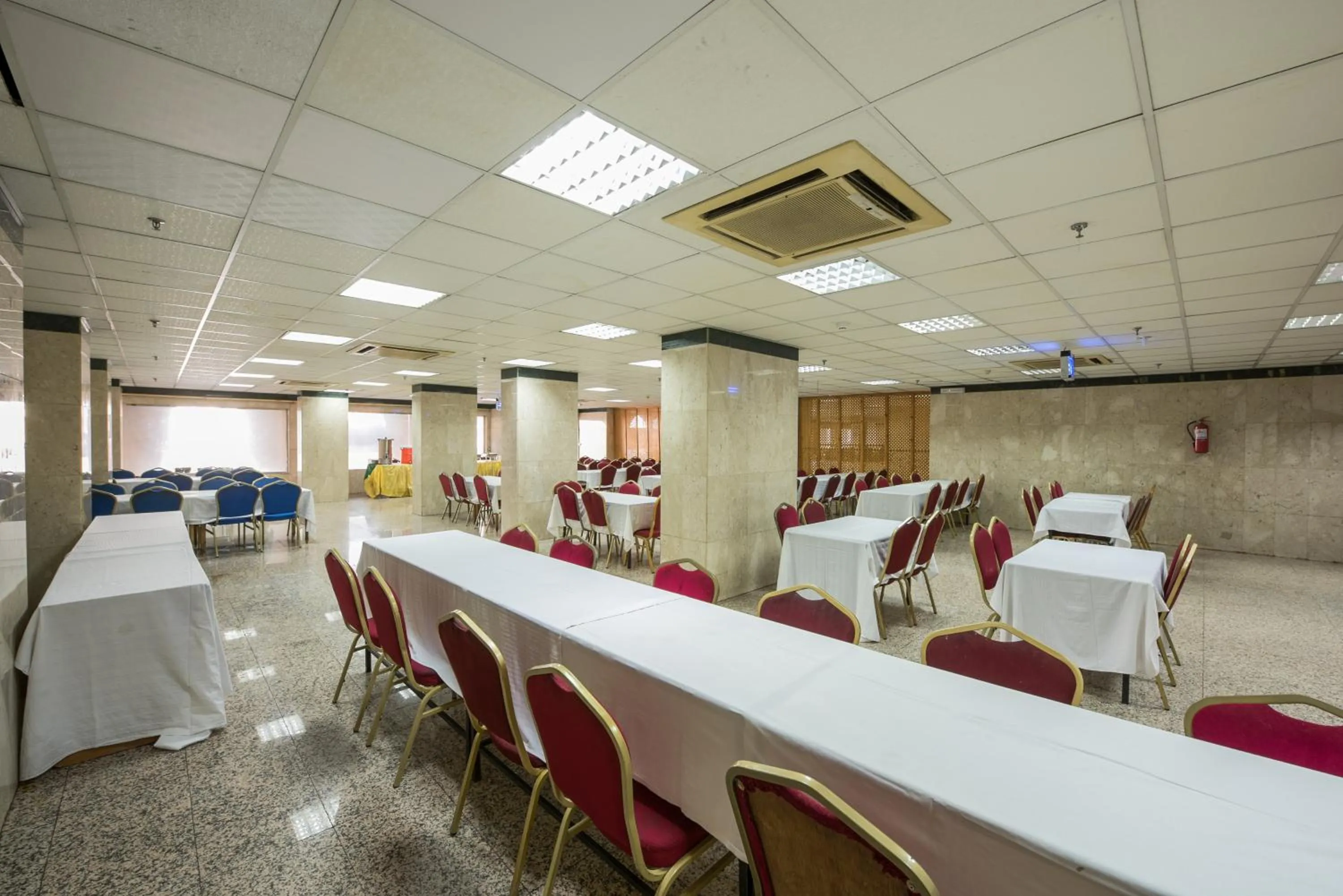 Dining area in Burj Al Mukhtara Hotel