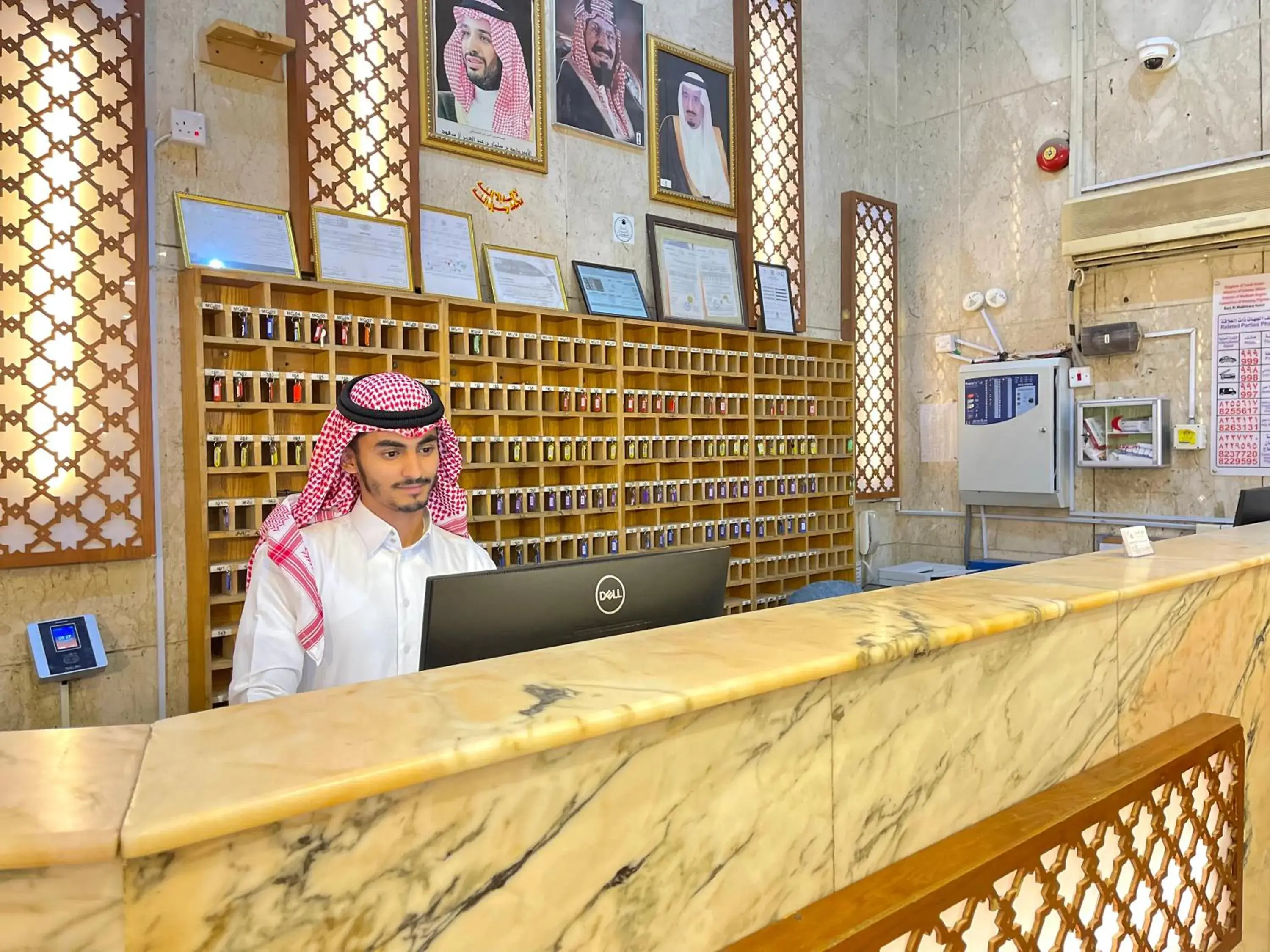 Lobby or reception in Burj Al Mukhtara Hotel Lobby or reception in Burj Al Mukhtara Hotel