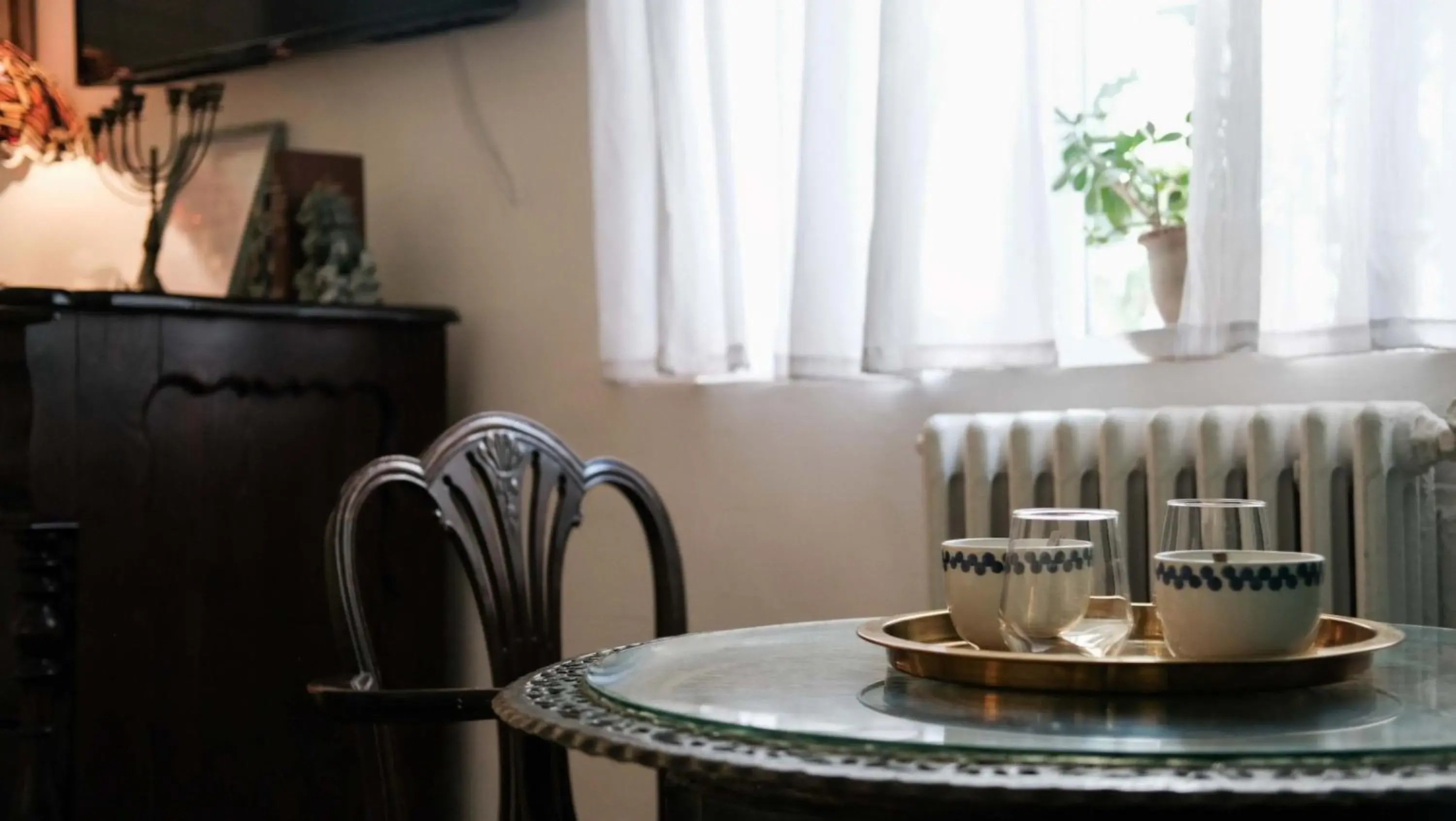 Deluxe Double or Twin Room with Garden in Tzefania Hotel Deluxe Double or Twin Room with Garden in Tzefania Hotel