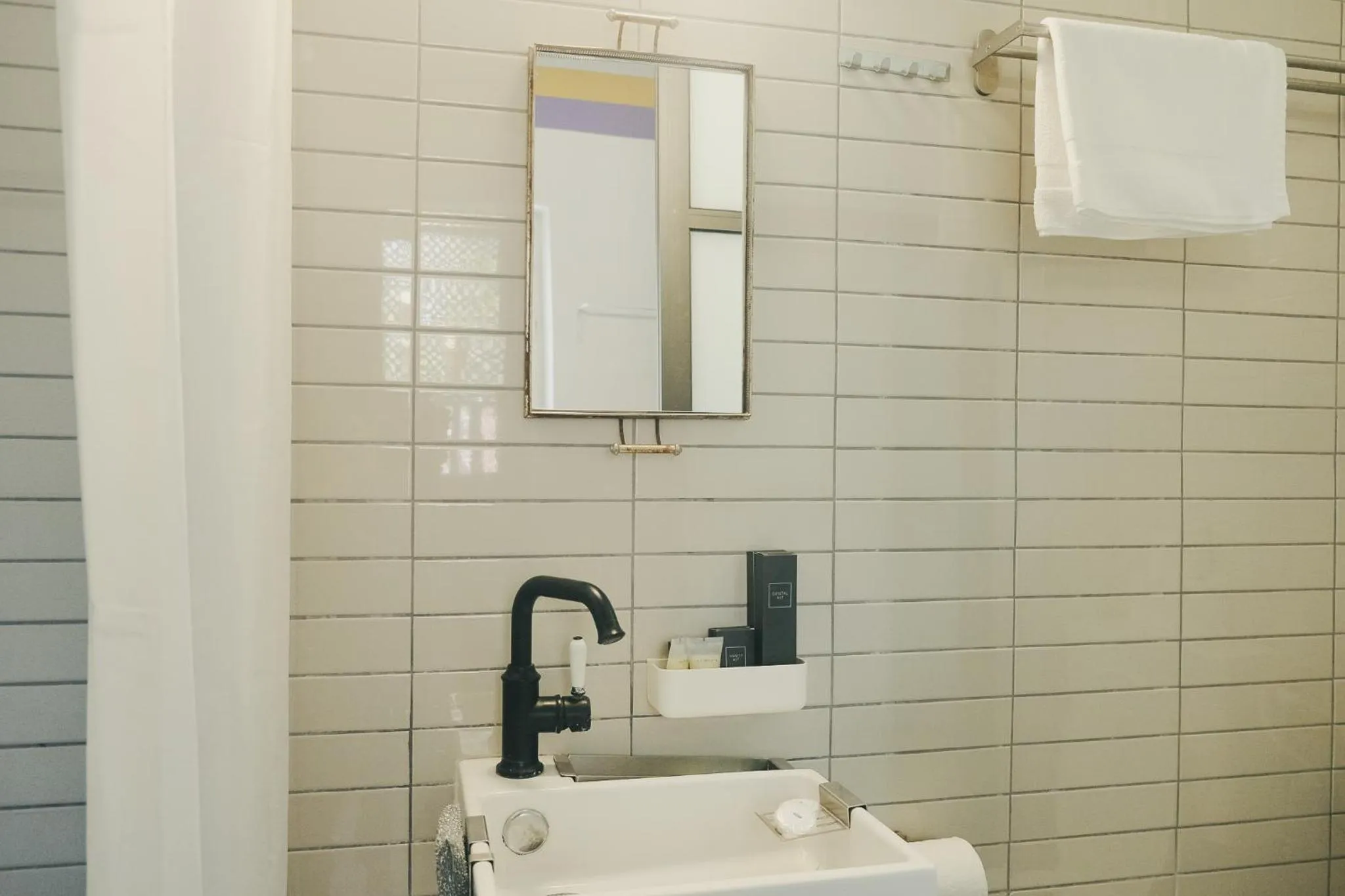 Bathroom in Tzefania Hotel