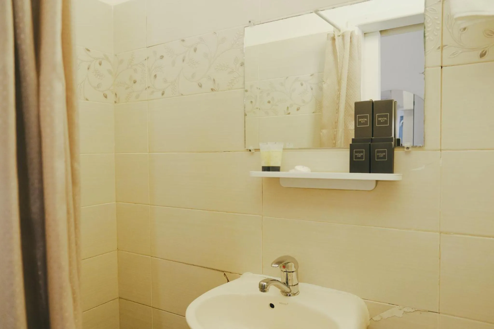 Bathroom in Tzefania Hotel