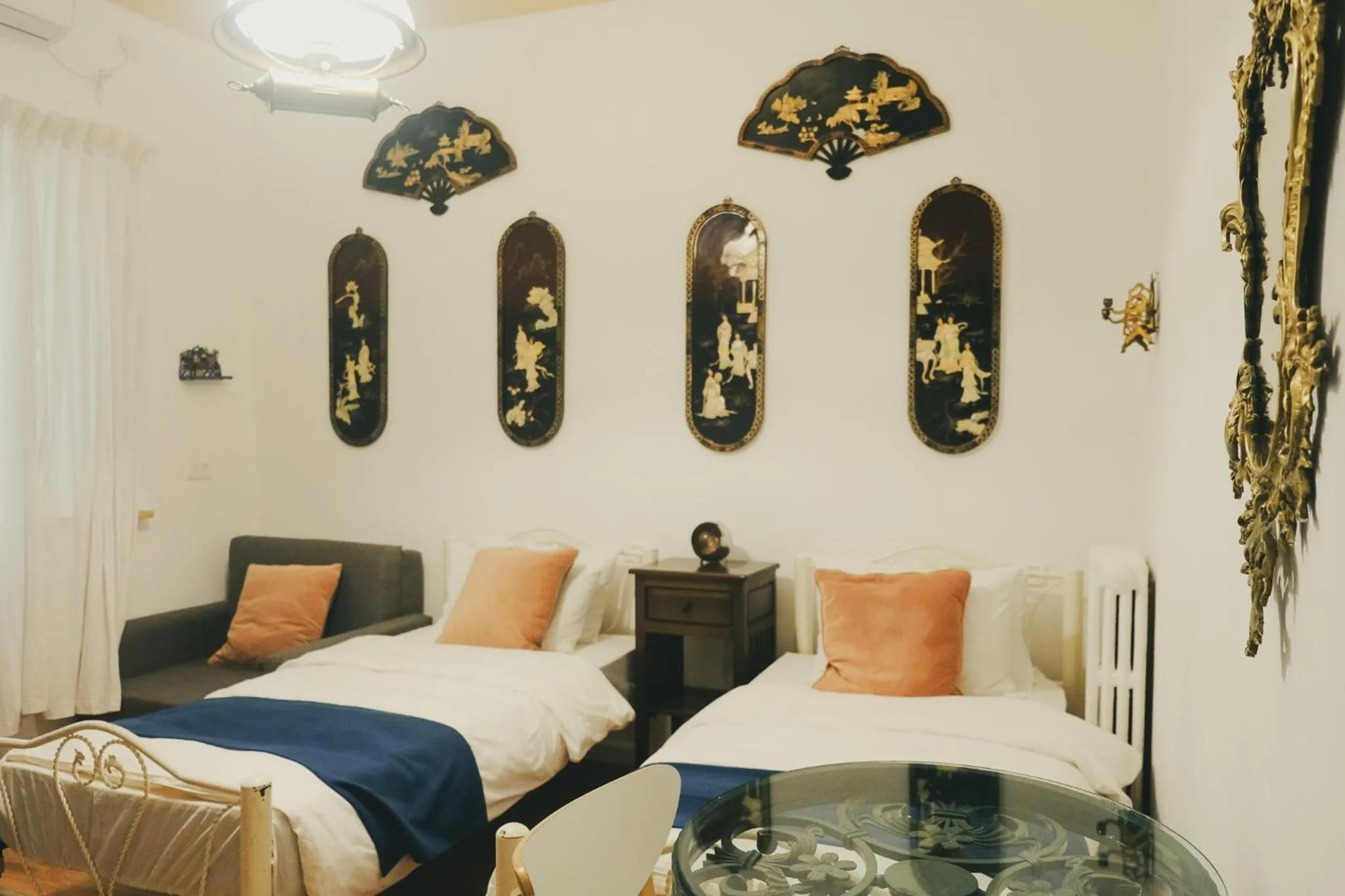 Bedroom, Bed in Tzefania Hotel