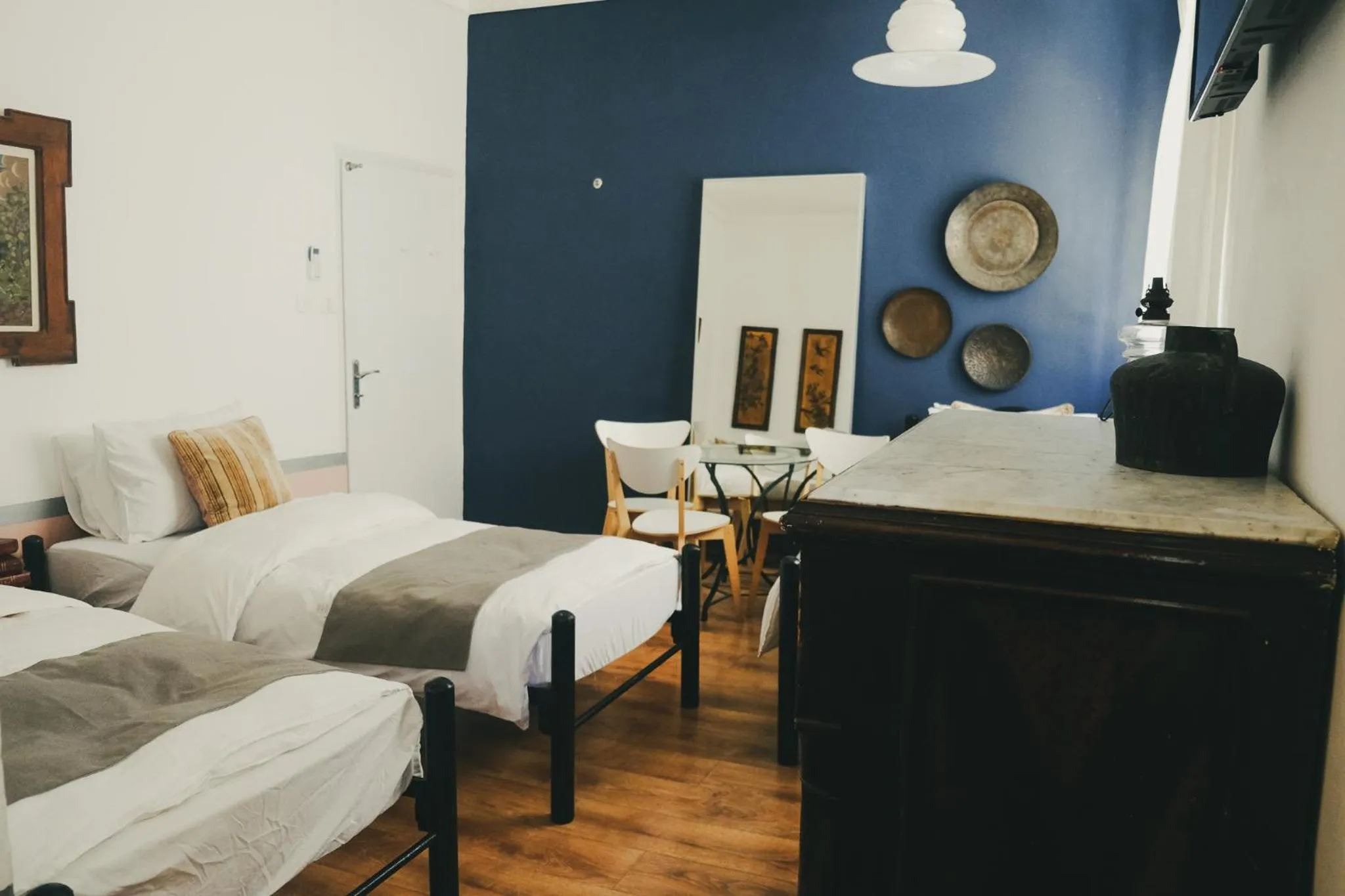 Seating area in Tzefania Hotel