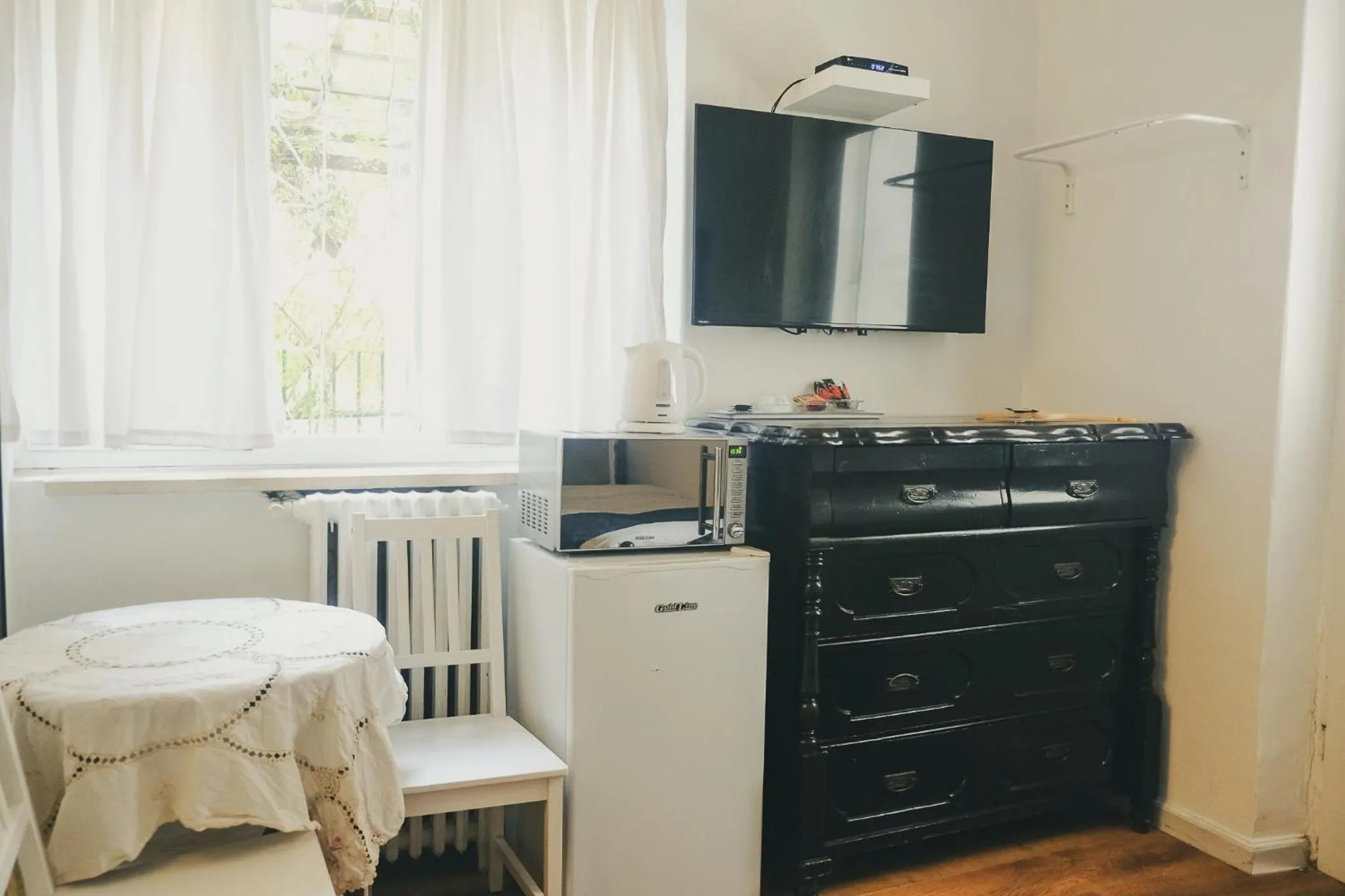 Seating area in Tzefania Hotel