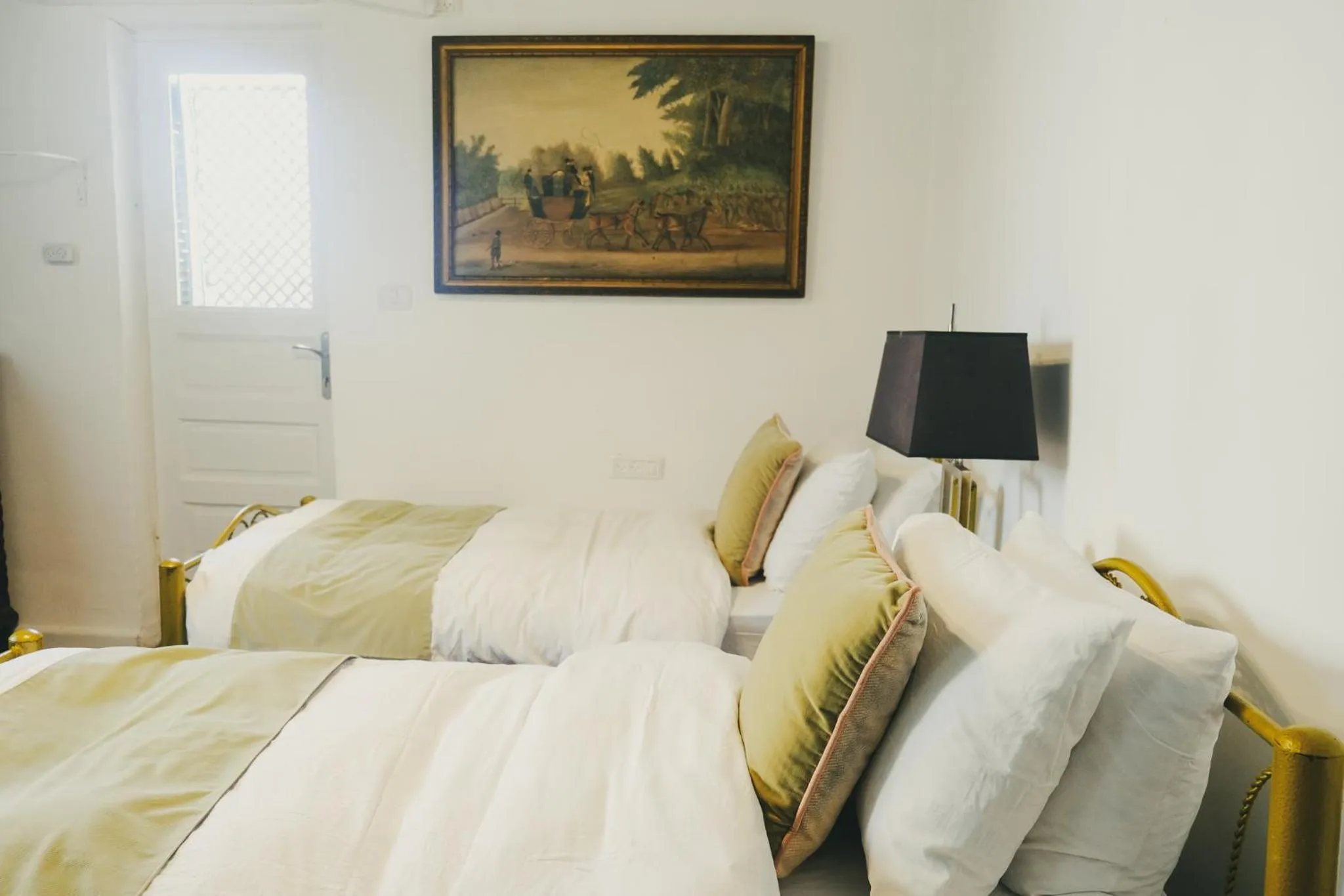 Bedroom, Bed in Tzefania Hotel