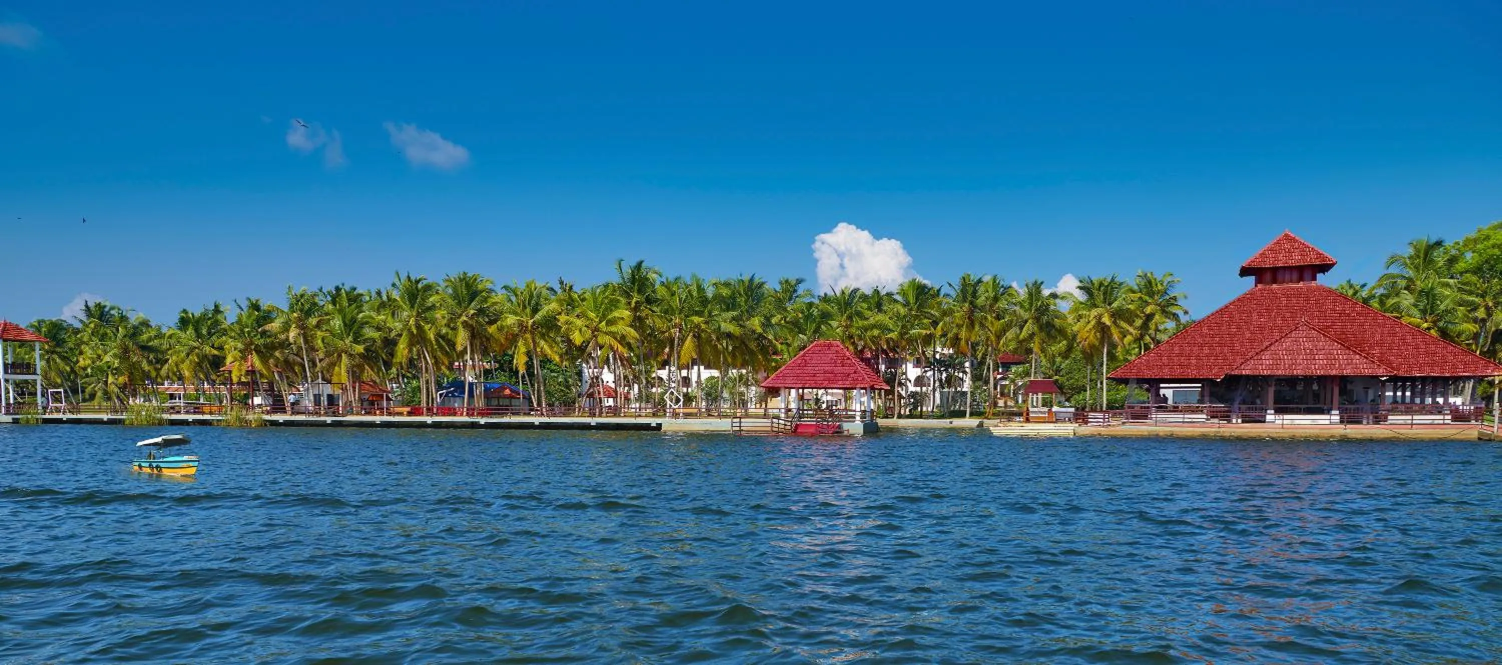 Beach in Estuary Sarovar Premiere Poovar Island
