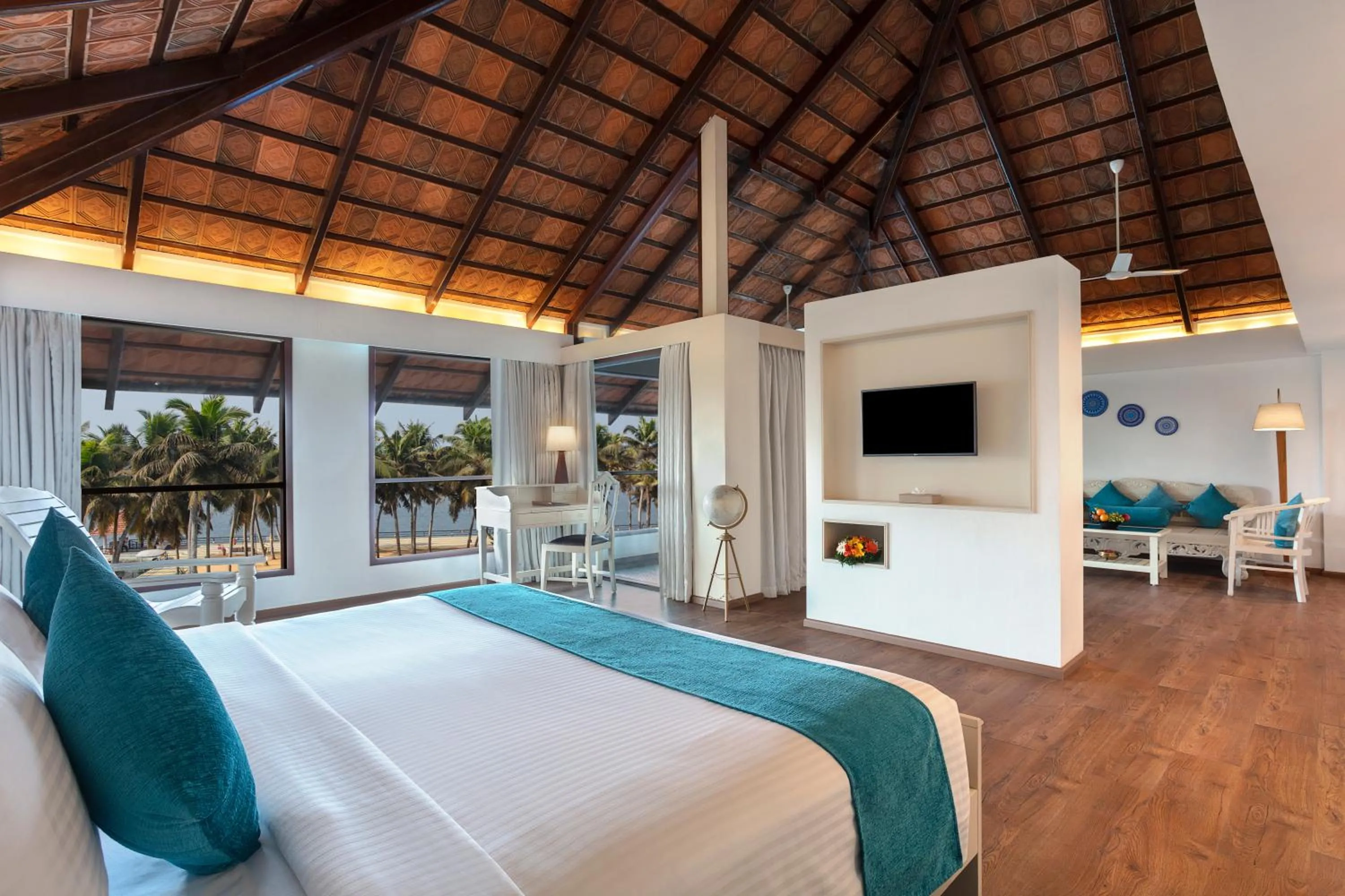 Photo of the whole room, Bed in Estuary Sarovar Premiere Poovar Island