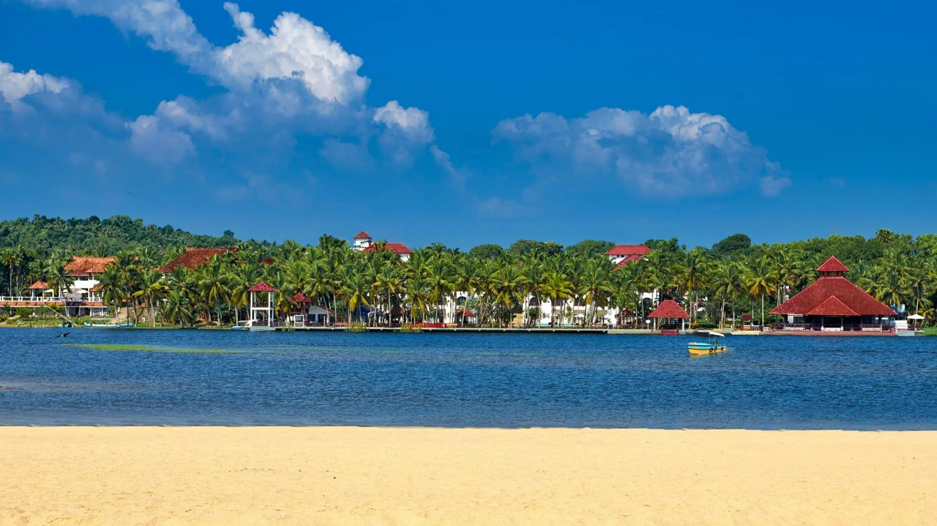 Beach in Estuary Sarovar Premiere Poovar Island