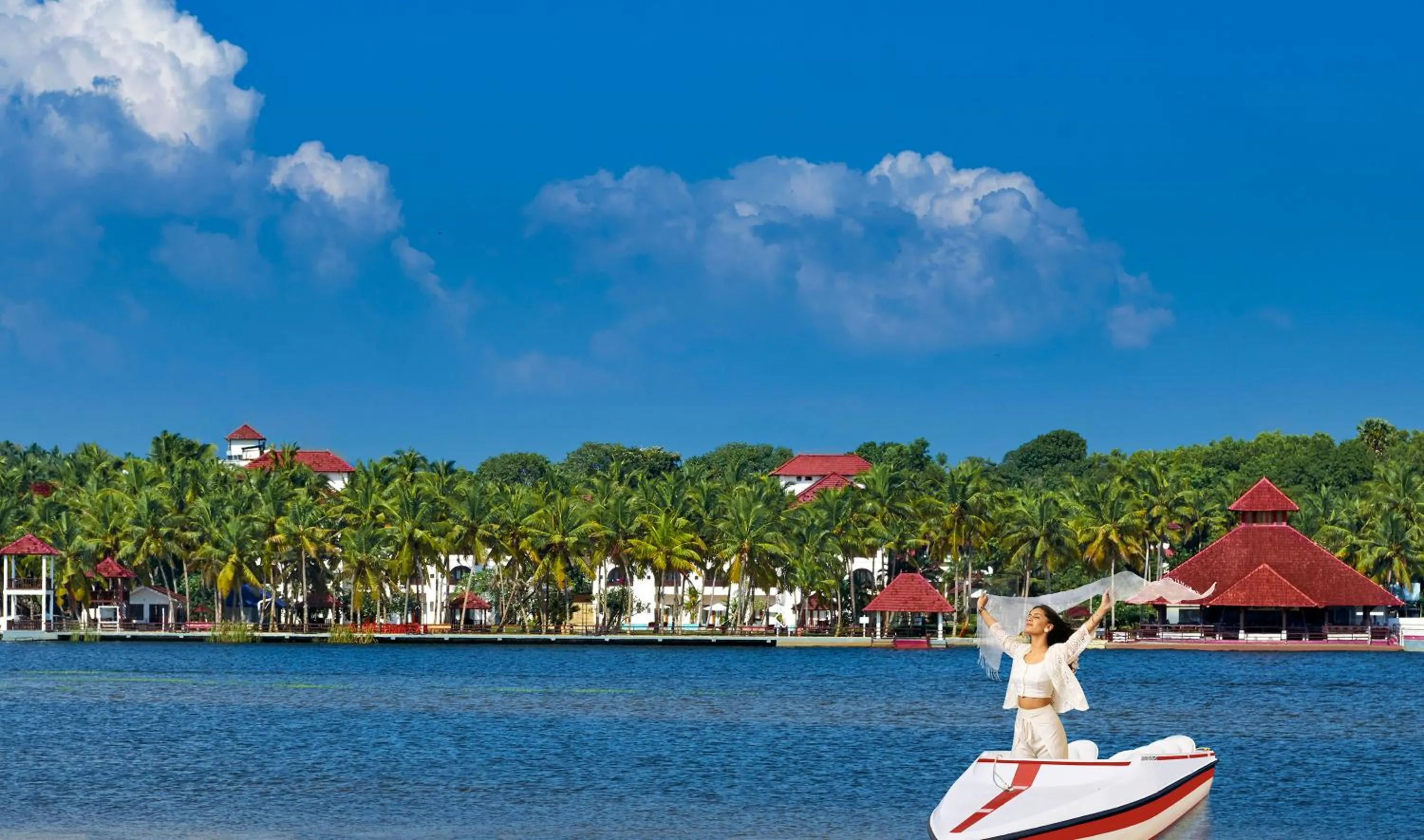 Beach in Estuary Sarovar Premiere Poovar Island