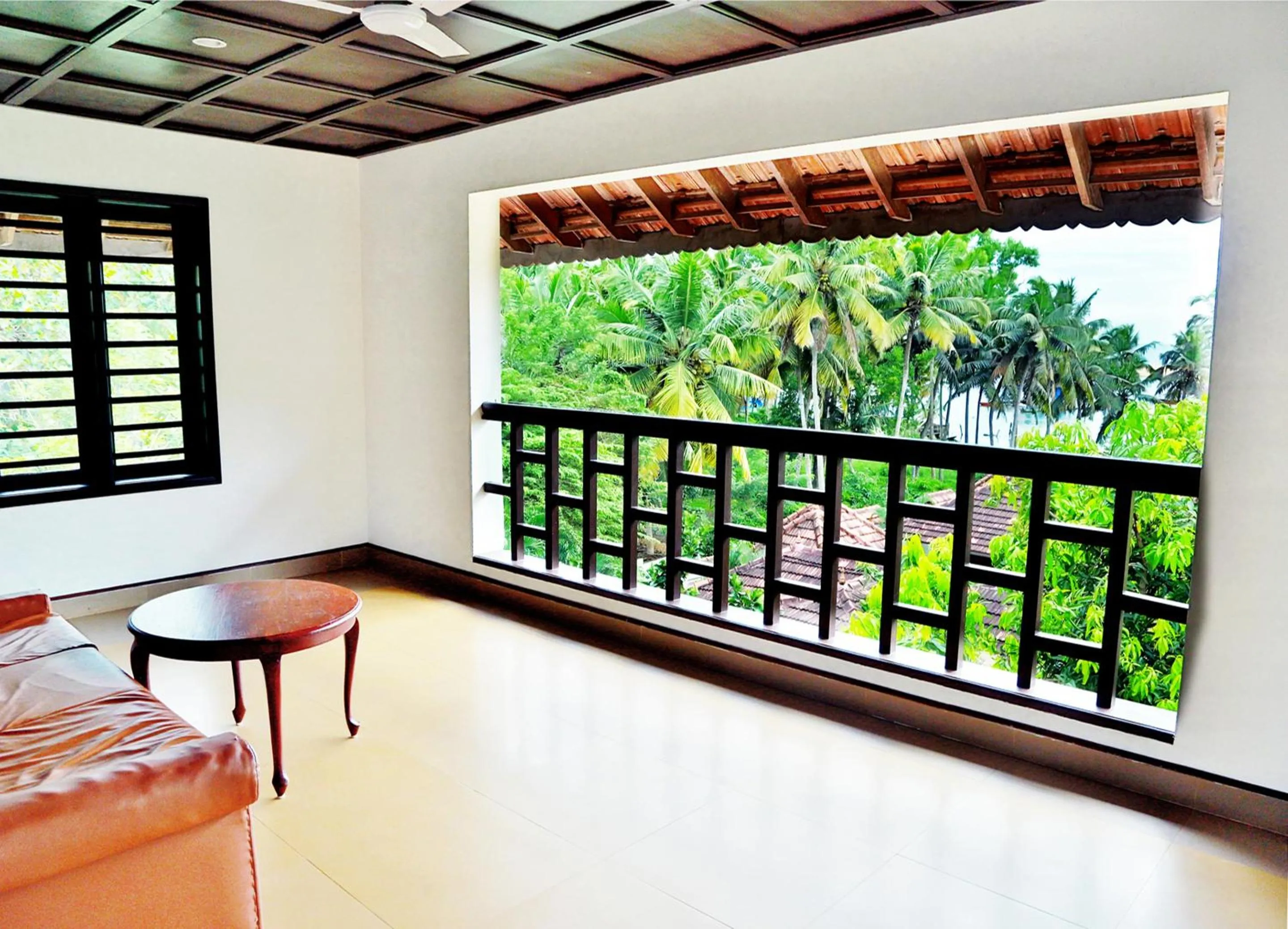 Balcony/Terrace in Estuary Sarovar Premiere Poovar Island