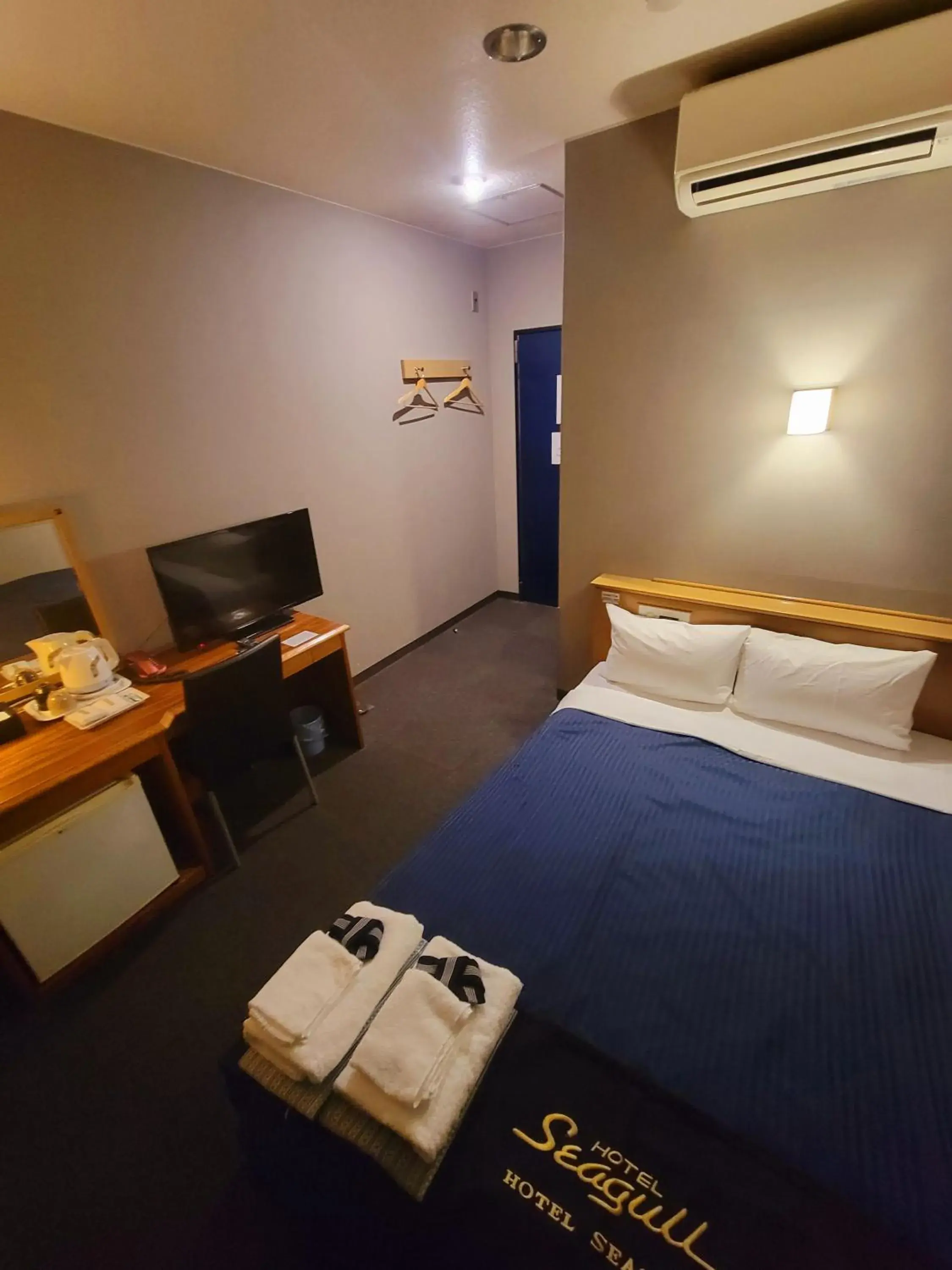 Bed in Hotel Seagull Bed in Hotel Seagull