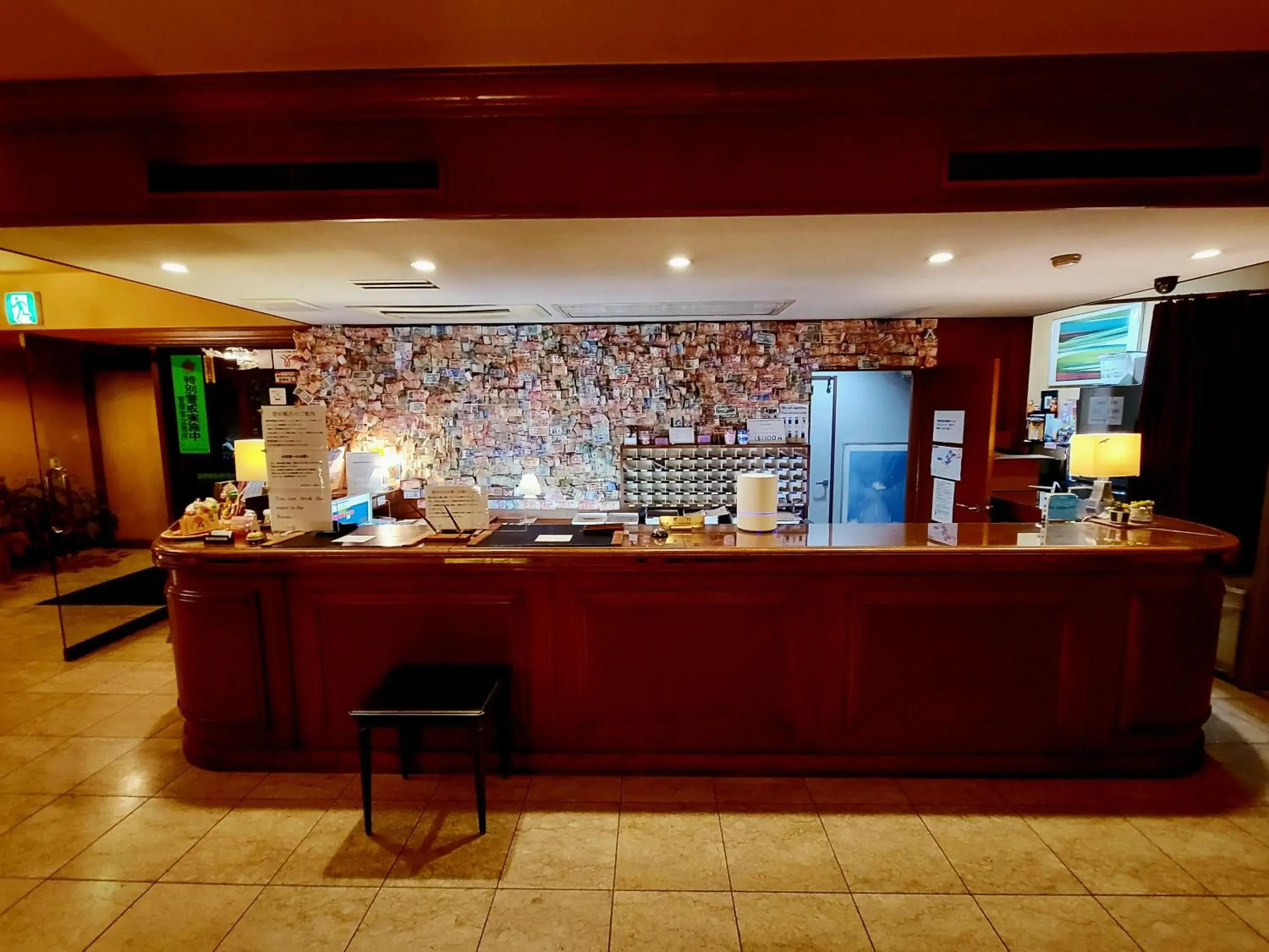 Lobby or reception in Hotel Seagull Lobby or reception in Hotel Seagull