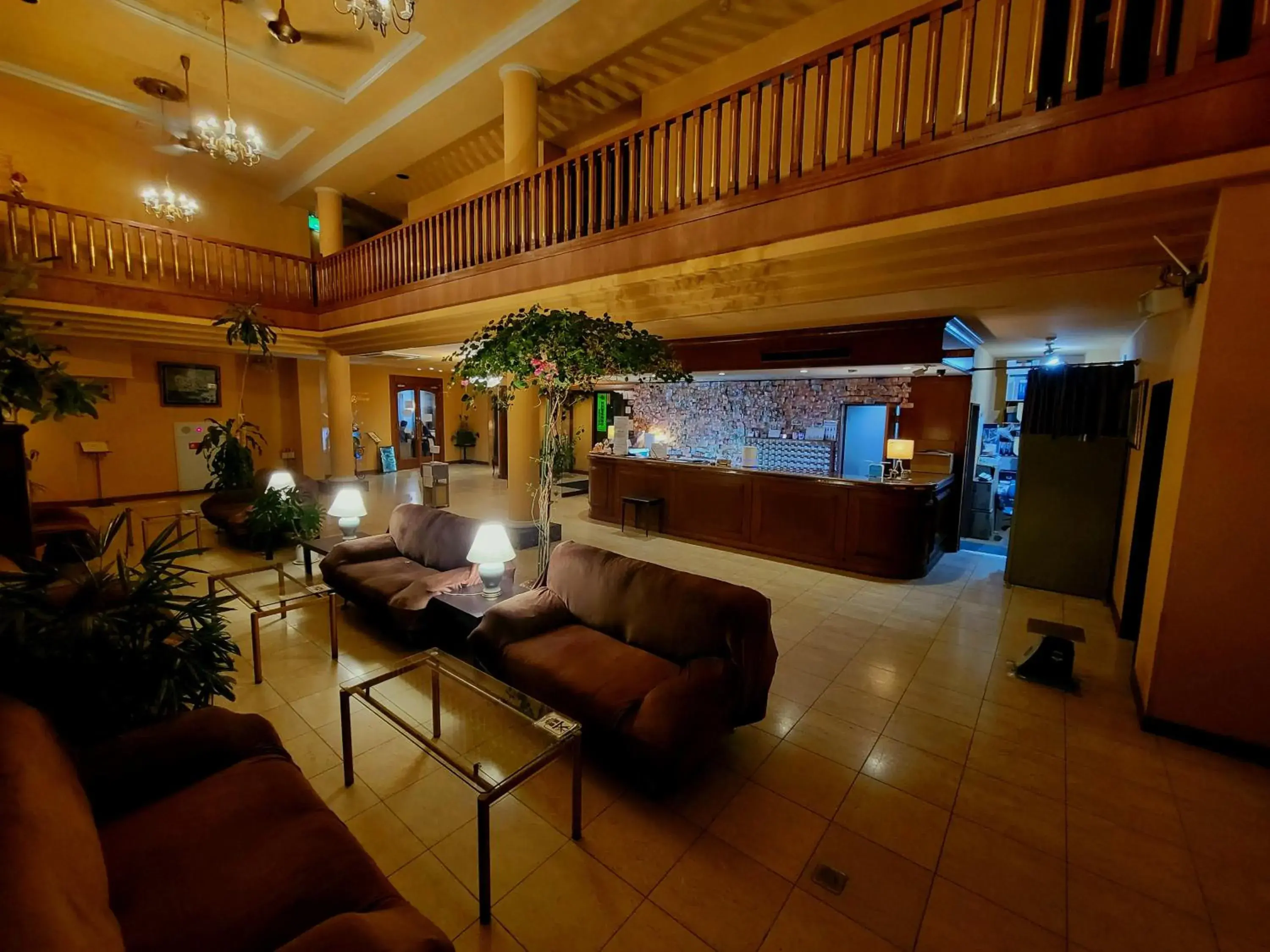 Lobby or reception in Hotel Seagull Lobby or reception in Hotel Seagull