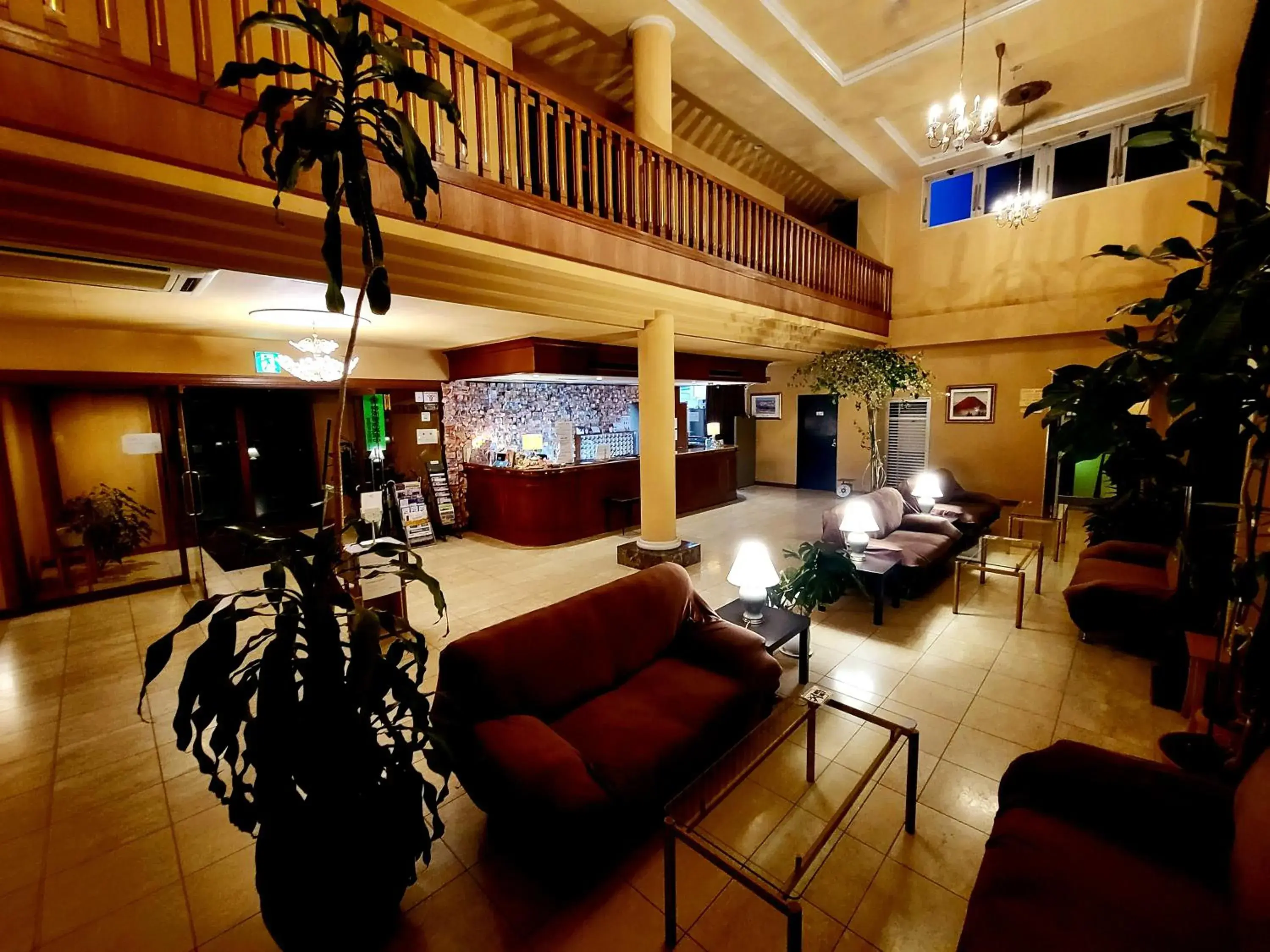 Lobby or reception in Hotel Seagull Lobby or reception in Hotel Seagull