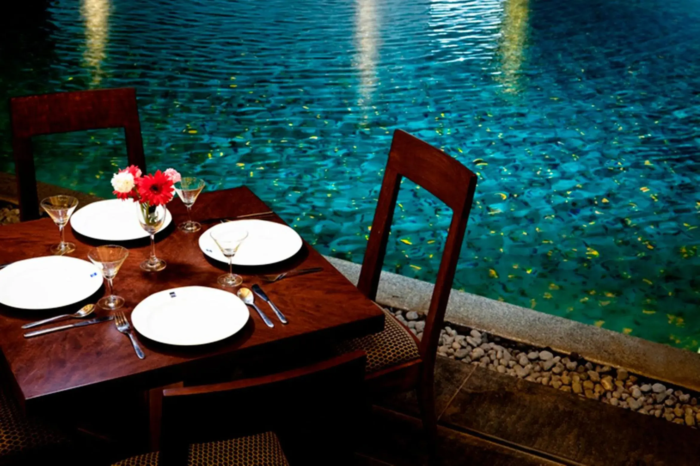 Swimming pool in Melange Astris Swimming pool in Melange Astris