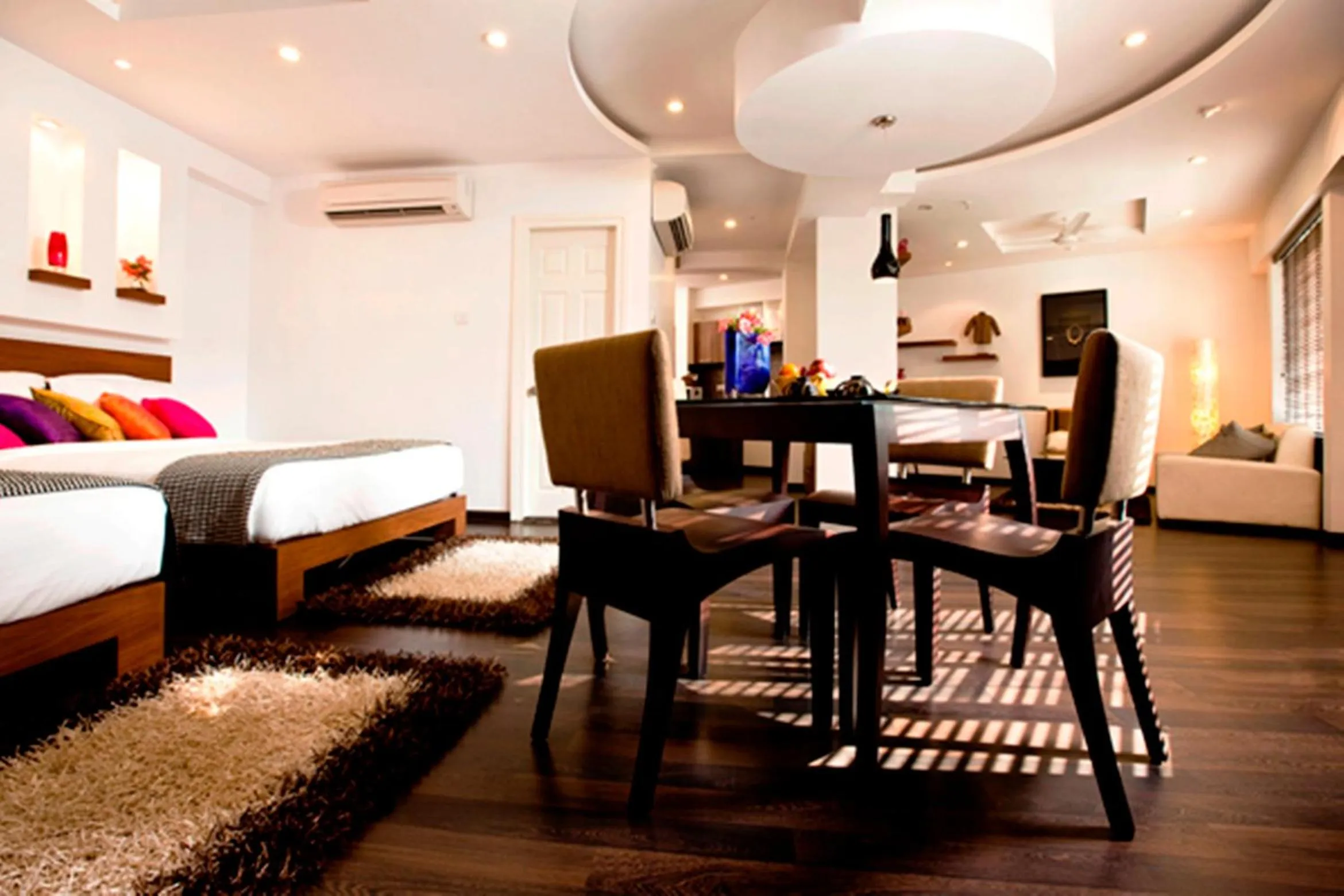 Photo of the whole room, Bed in Melange Astris