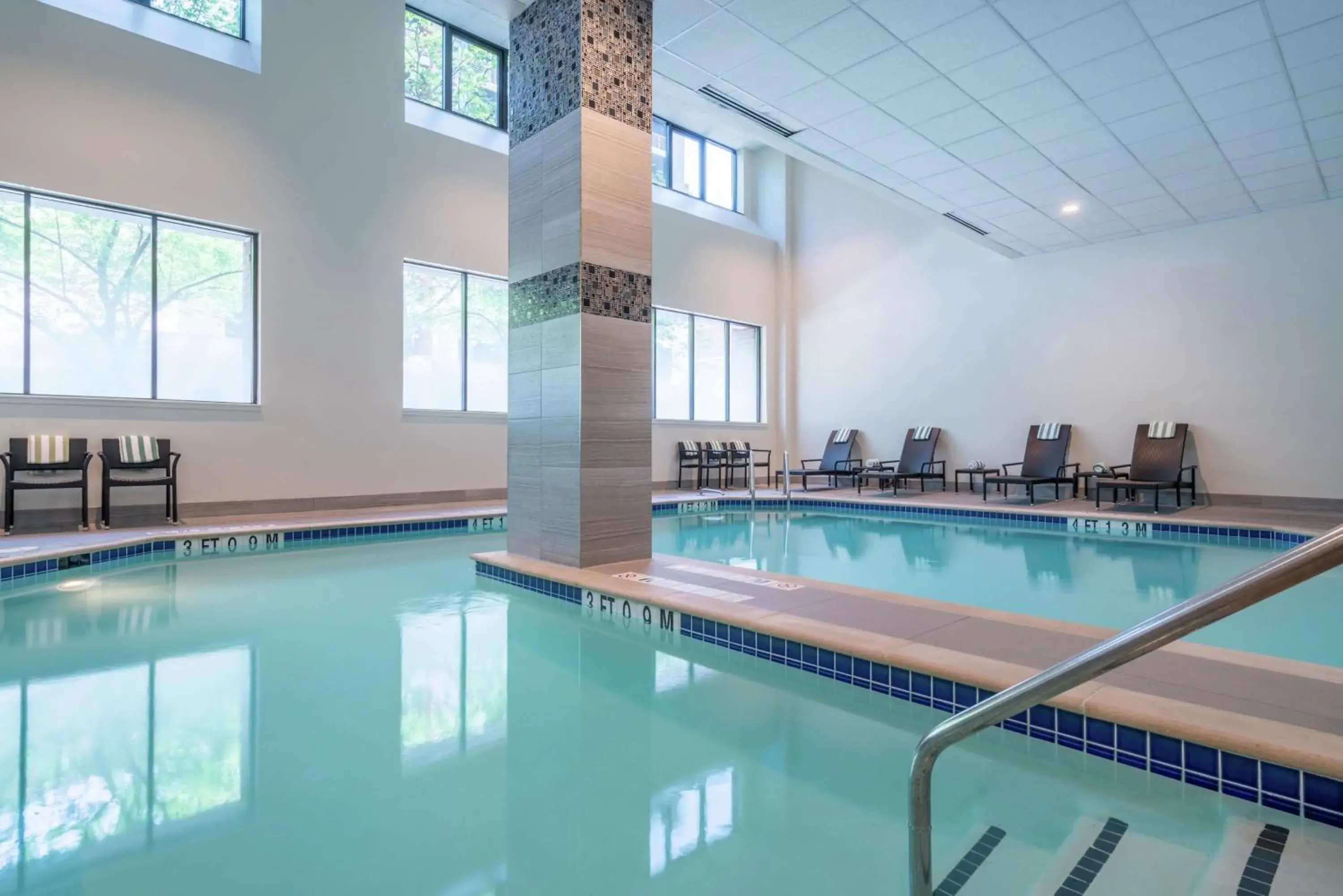 Pool view in Embassy Suites by Hilton Washington D.C. Georgetown Pool view in Embassy Suites by Hilton Washington D.C. Georgetown