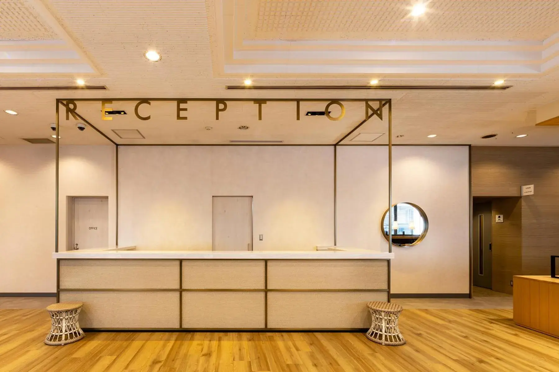 Lobby or reception in The OneFive Fukuoka Tenjin Lobby or reception in The OneFive Fukuoka Tenjin