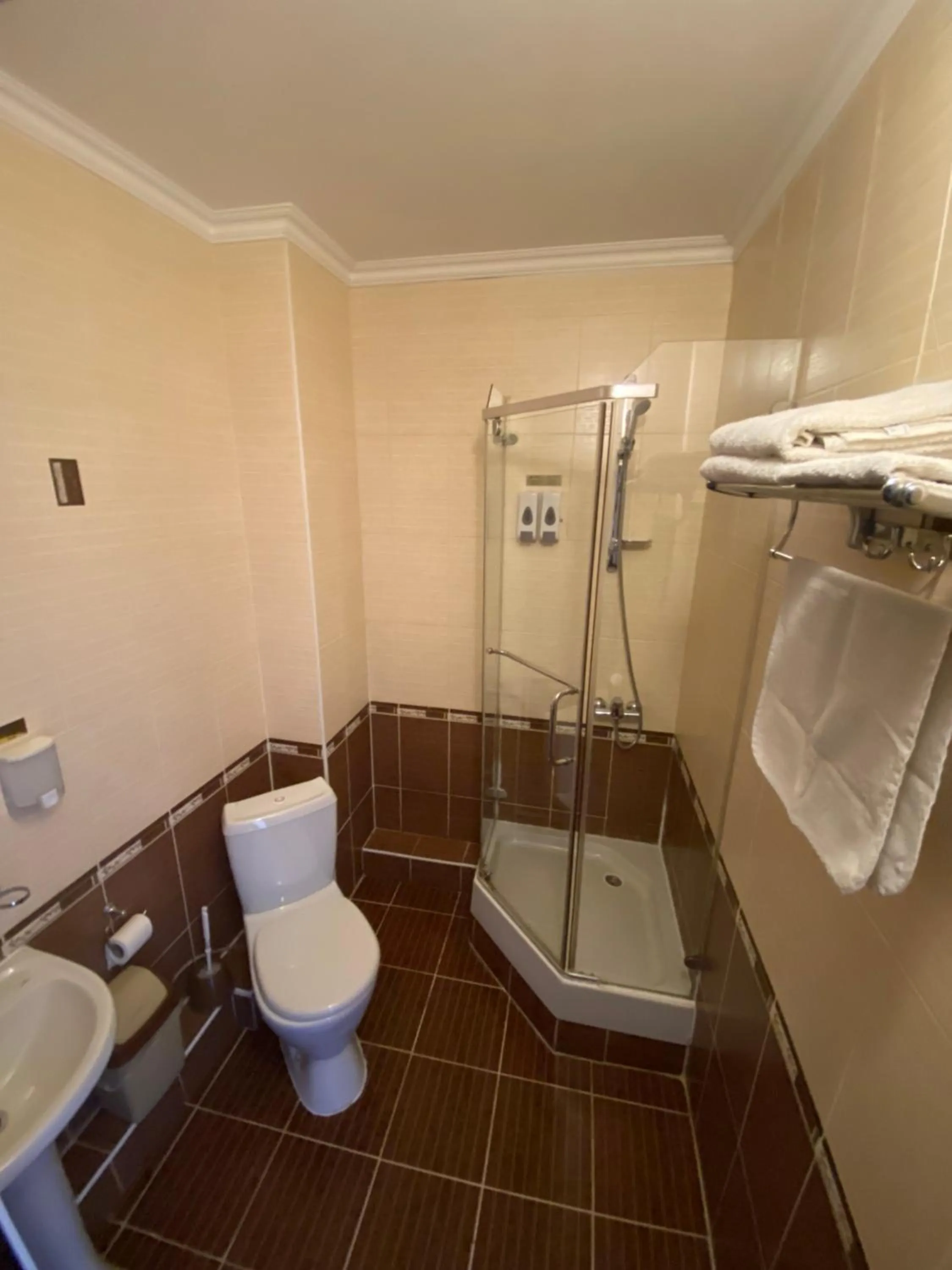 Shower in Ulpan Mini Hotel
