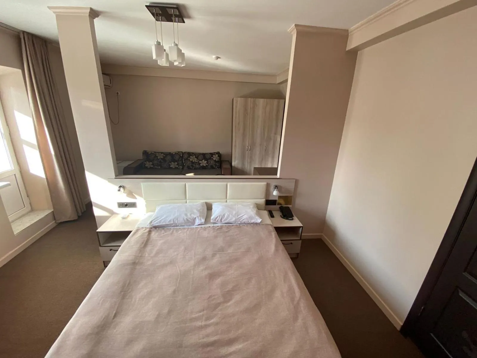 Bed in Ulpan Mini Hotel