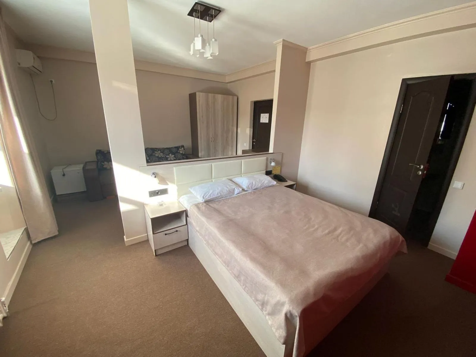 Bed in Ulpan Mini Hotel